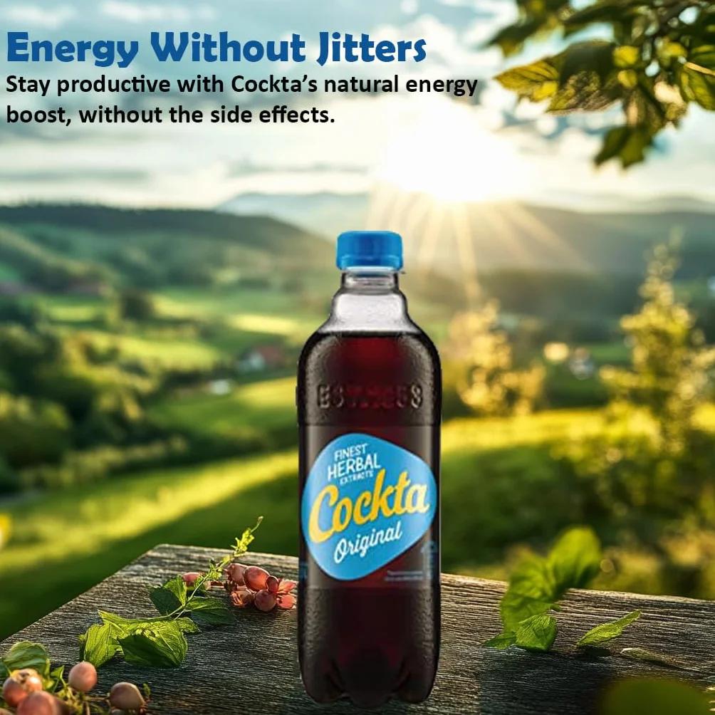 Cockta ORIGINAL 0,5 l butelki koktajlowe bezalkoholowe z Chorwacji