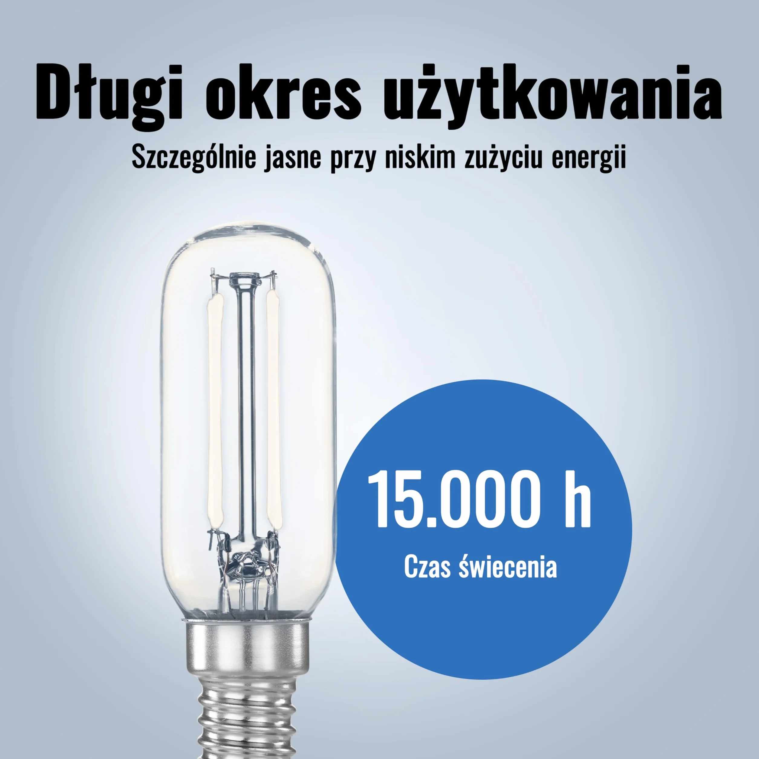Poppstar żarówki LED do okapów, pochłaniaczy, wyciągów kuchennych (E14, 4W, 440 lm (40W), 6000K zimna biel), 2 sztuki