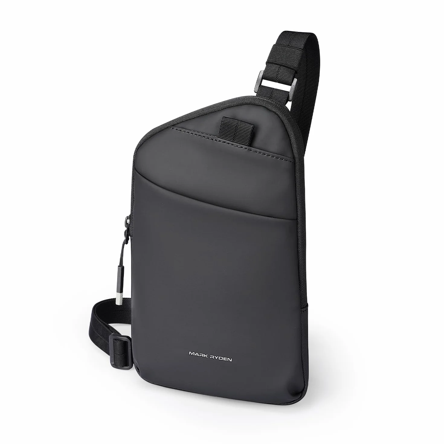 Mark Ryden plecak na ramię, torba crossbody na ramię, wodoodporny, czarny