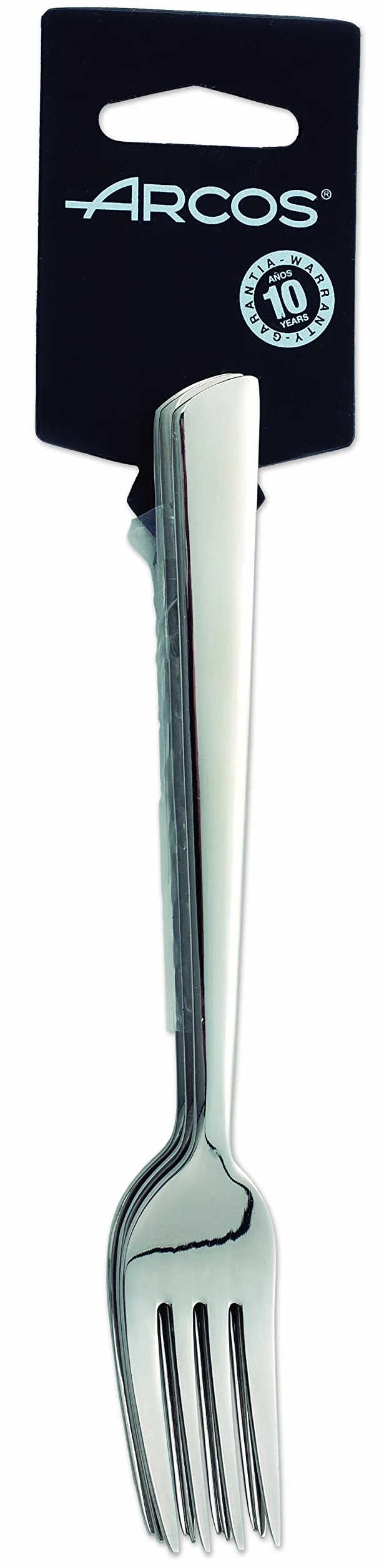 Arcos Widelce deserowe ze stali nierdzewnej 18/10 3-częściowy zestaw monoblok 180 mm seria Toscana srebrny