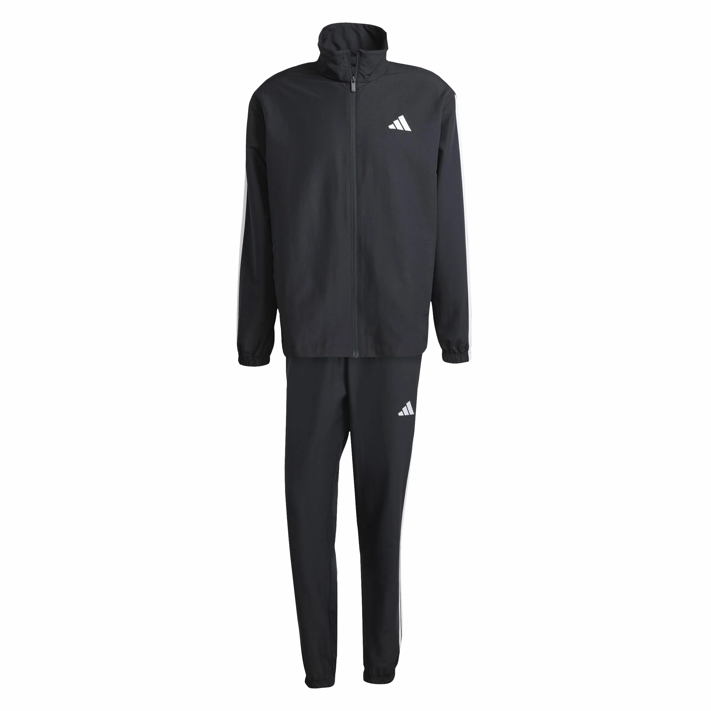 adidas Mężczyźni 3 STRIPES WOVEN TRACKSUITS, black, XL