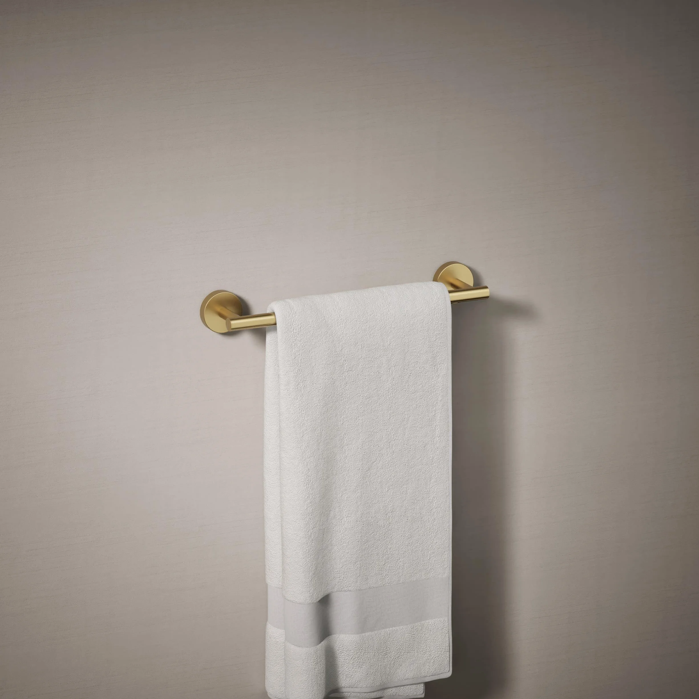 Kohler 27288-2MB Elate wieszak na ręczniki, szczotkowany mosiądz