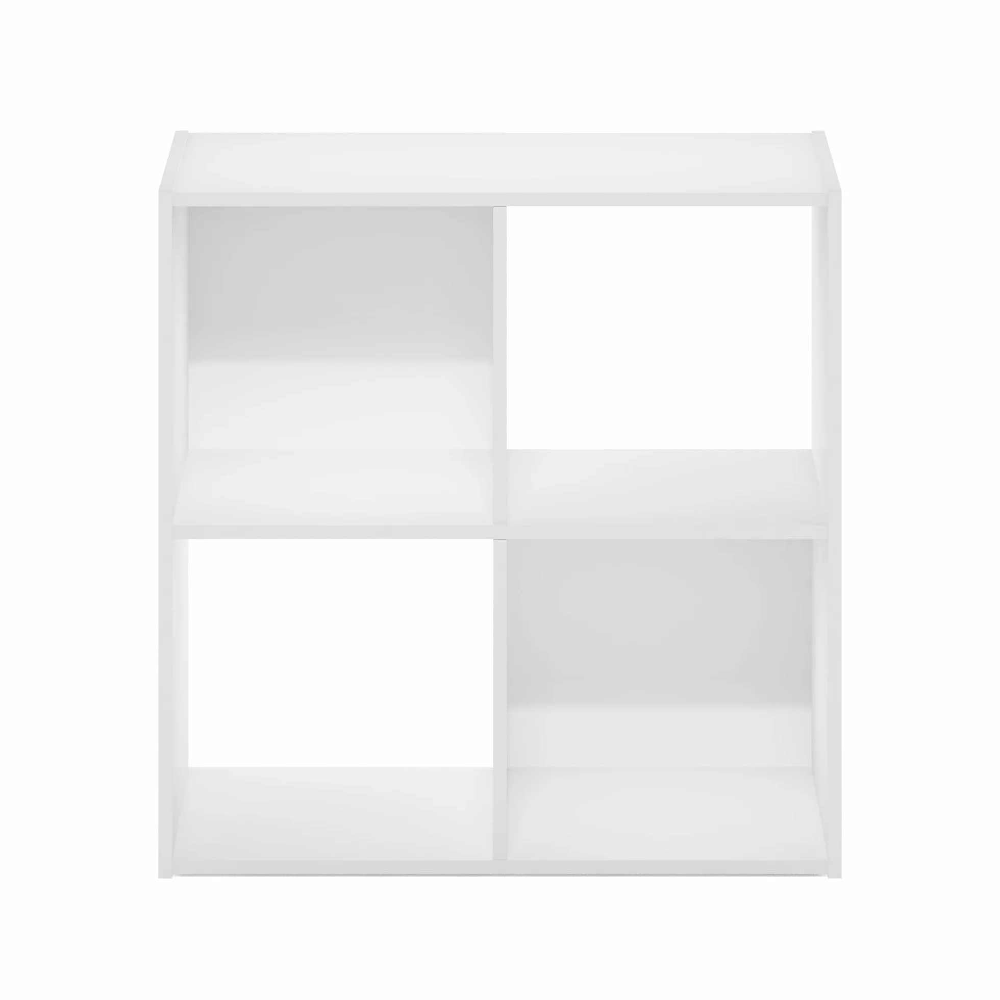 Furinno Pelli Sześcienna szafka do przechowywania biała 2x2