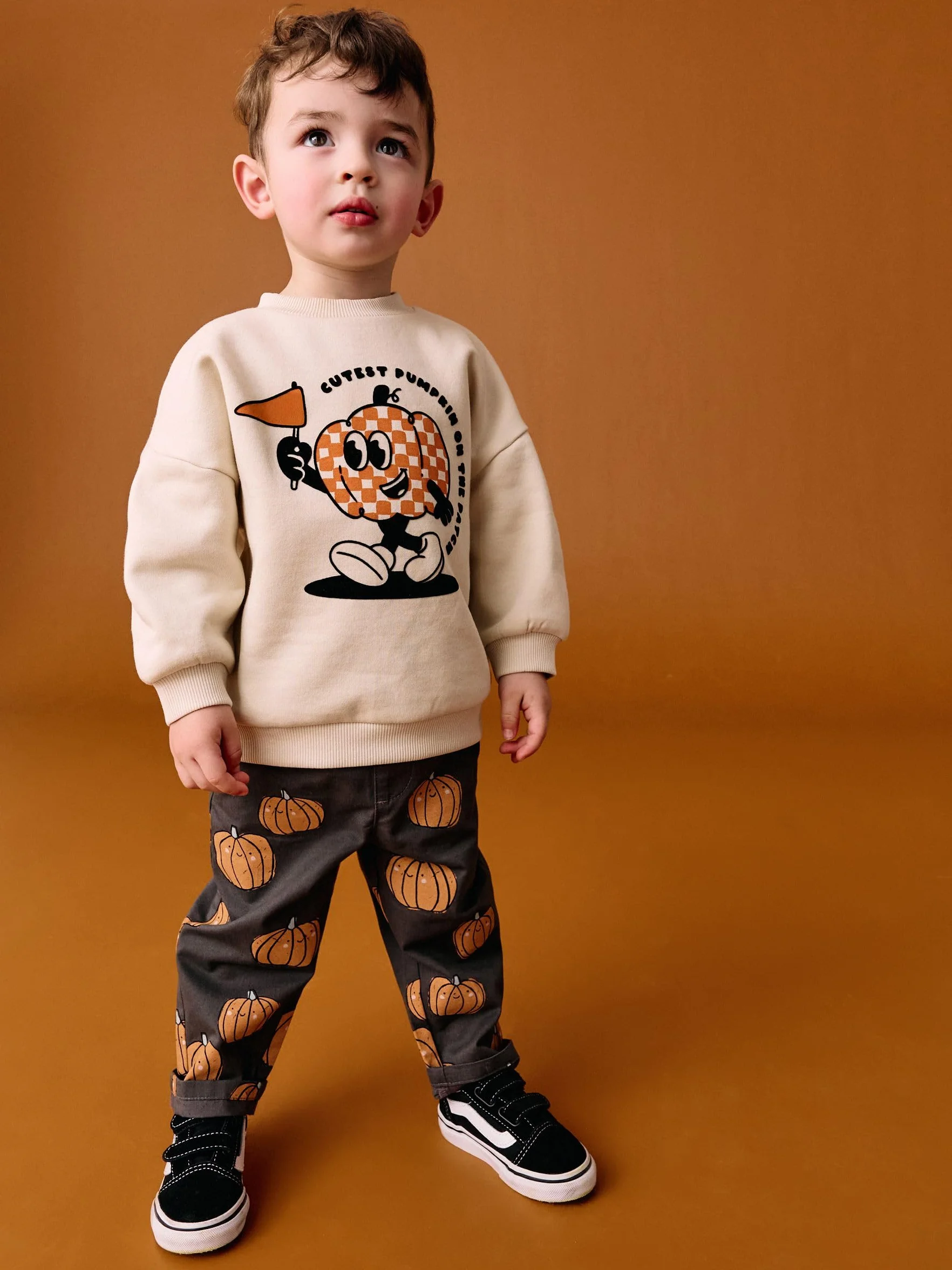 NEXT Młodsze chłopcy Bluza z motywem Halloween
