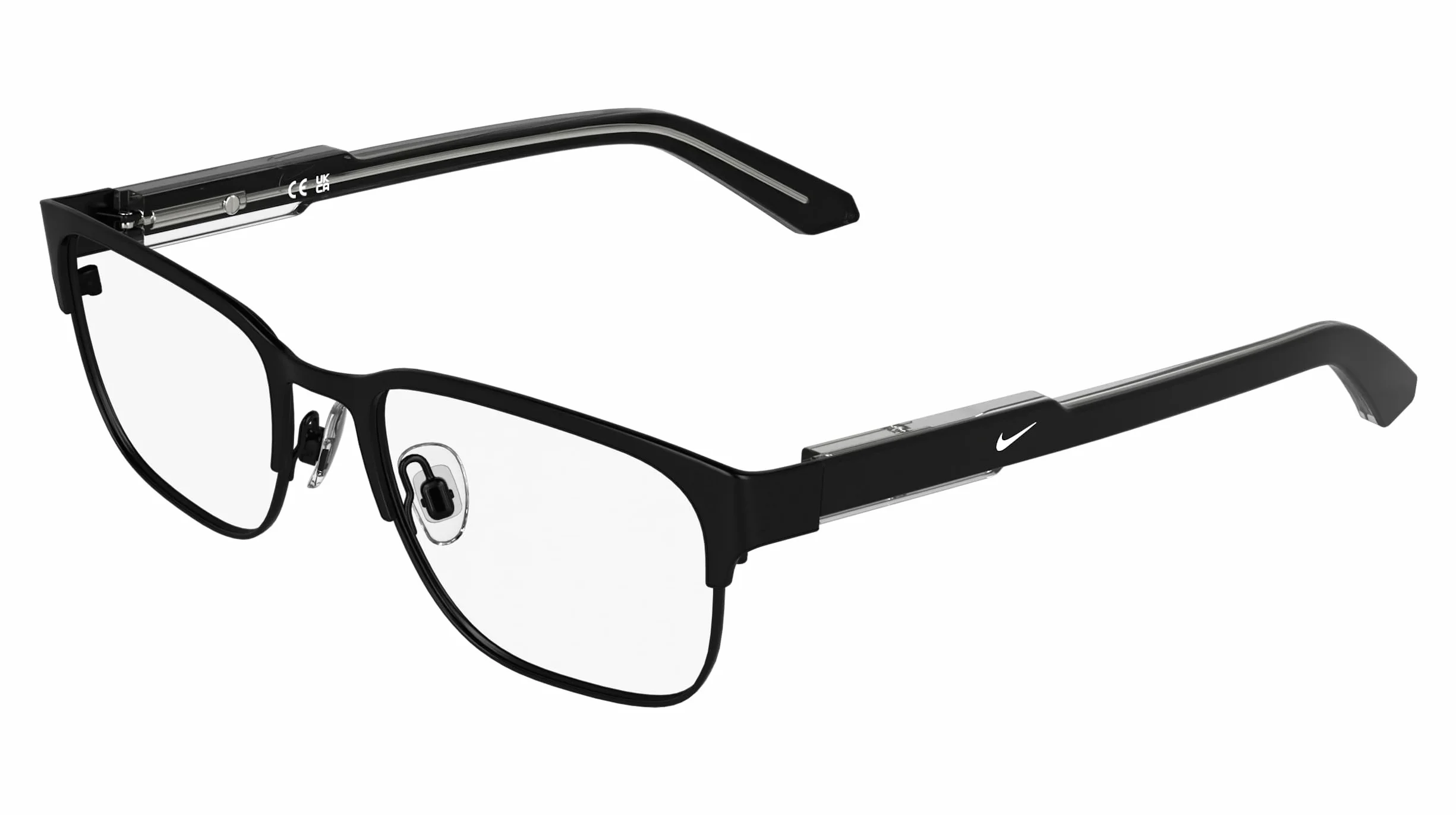 NIKE 5402 Matowy czarny 51/17/135 ramka na okulary dla dzieci
