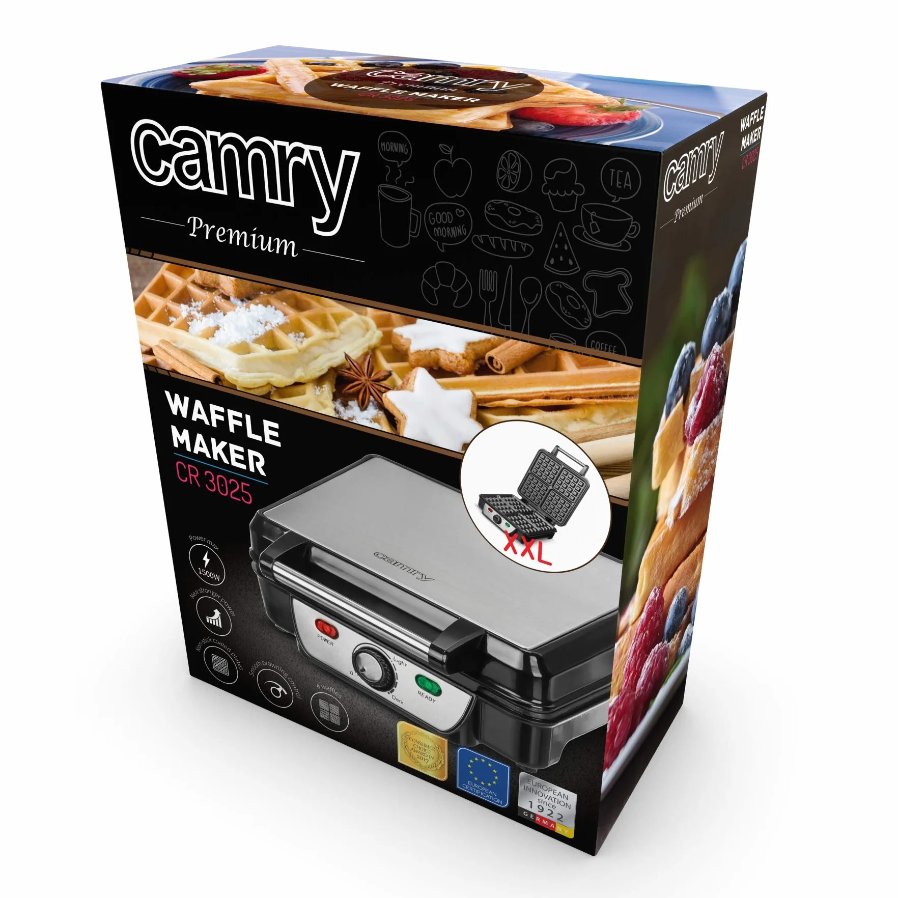 Camry CR 3025 Waflownica, Wielokolorowa