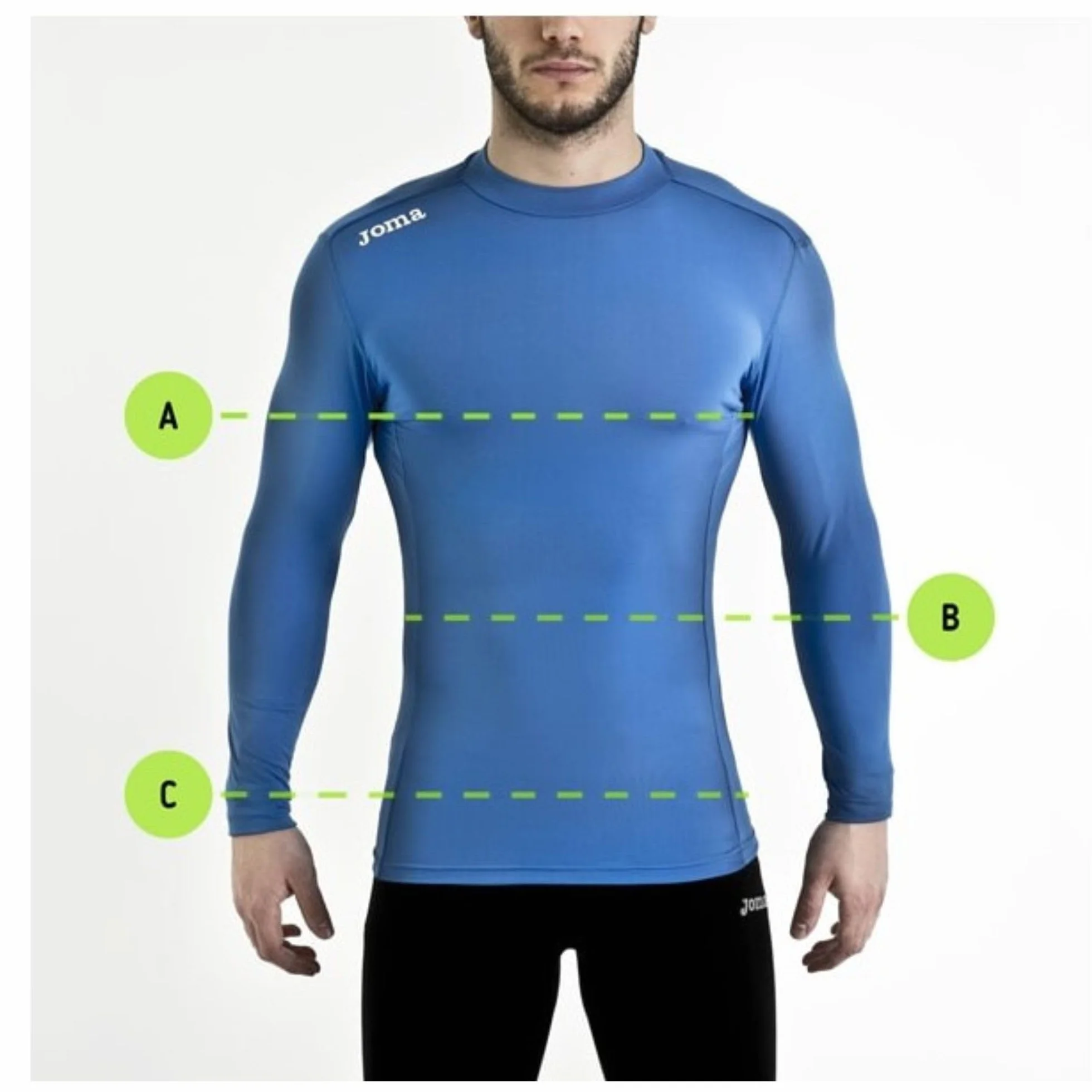 Joma T-shirt z krótkim rękawem Mężczyźni 100052.020
