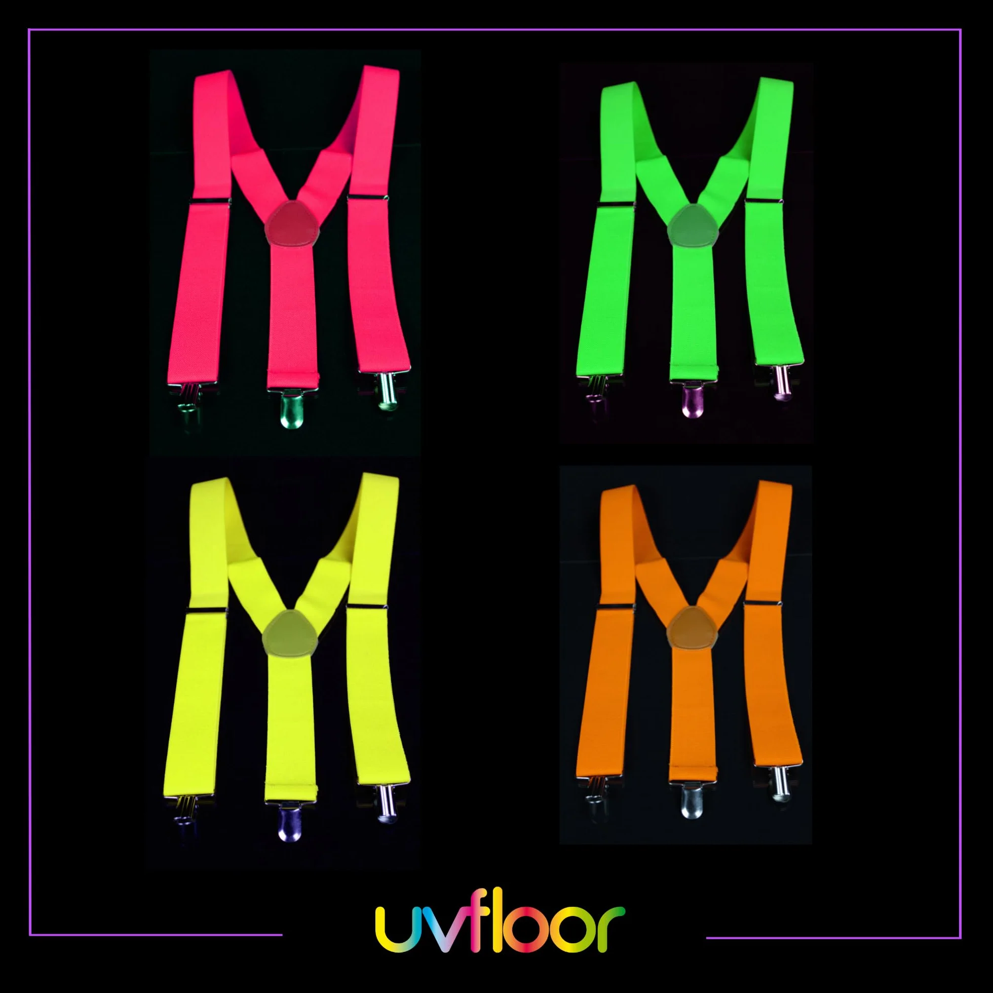 UV Floor Szelki, 8717662462047, neonowy żółty