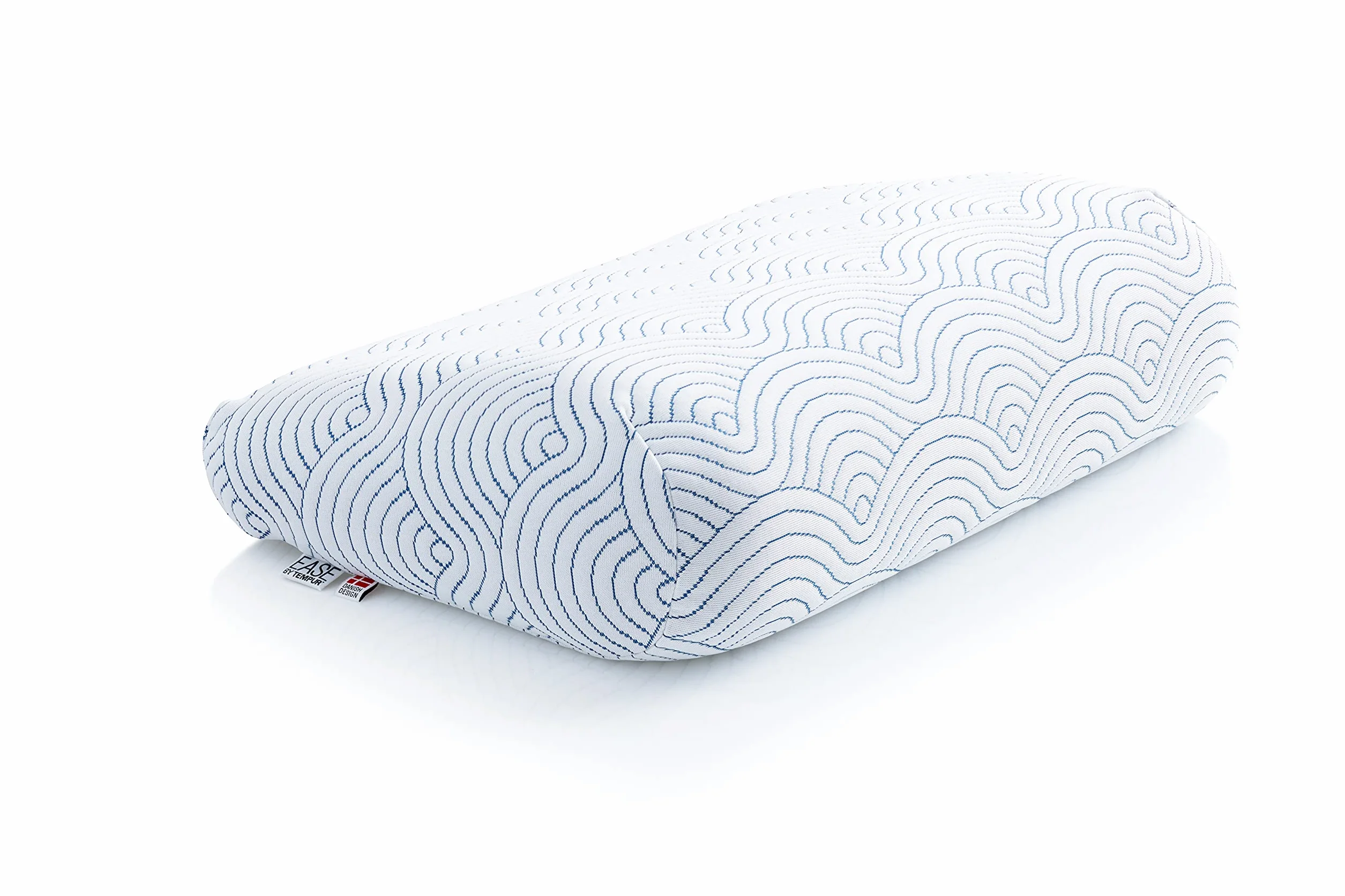 TEMPUR EASE poduszka do spania z pianki z pamięcią kształtu, ergonomiczna poduszka podpierająca kark dla każdej pozycji spania, twarde odczucie, 50 x 31 x 10/5 cm, biała