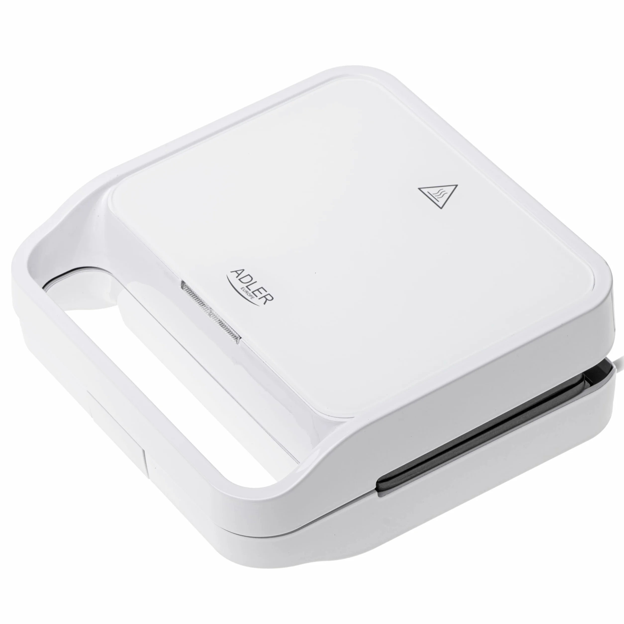 ADLER EUROPE Opiekacz do kanapek 2w1, Kanapki Panini, Tosty, Grill, Wymienne płyty, Breakfast maker, Moc max 1100W