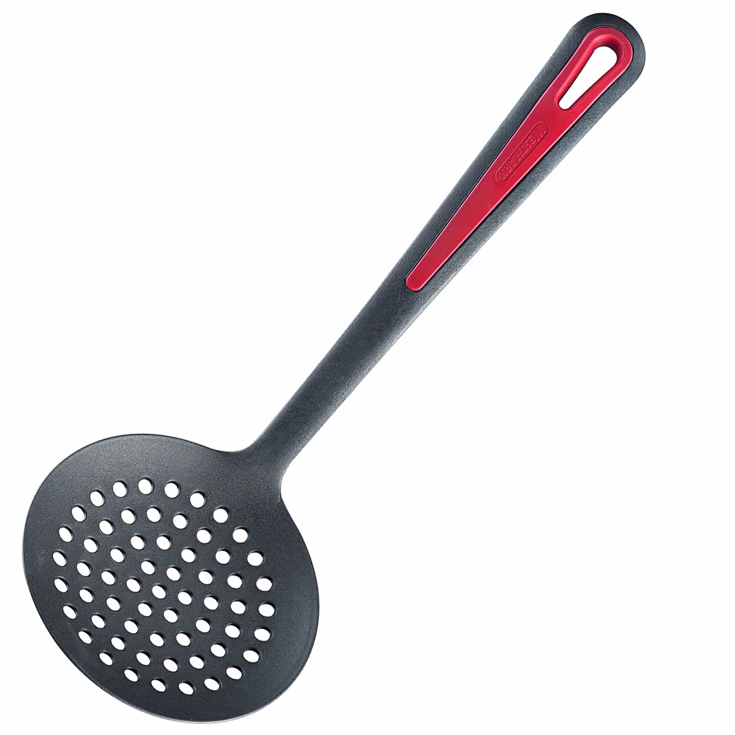 Westmark Łyżka cedzakowa Odporność na temp. do 270°C, PPA, Długość: 32,2 cm, Gallant Plus, Czerwona/Czarna, 29502275