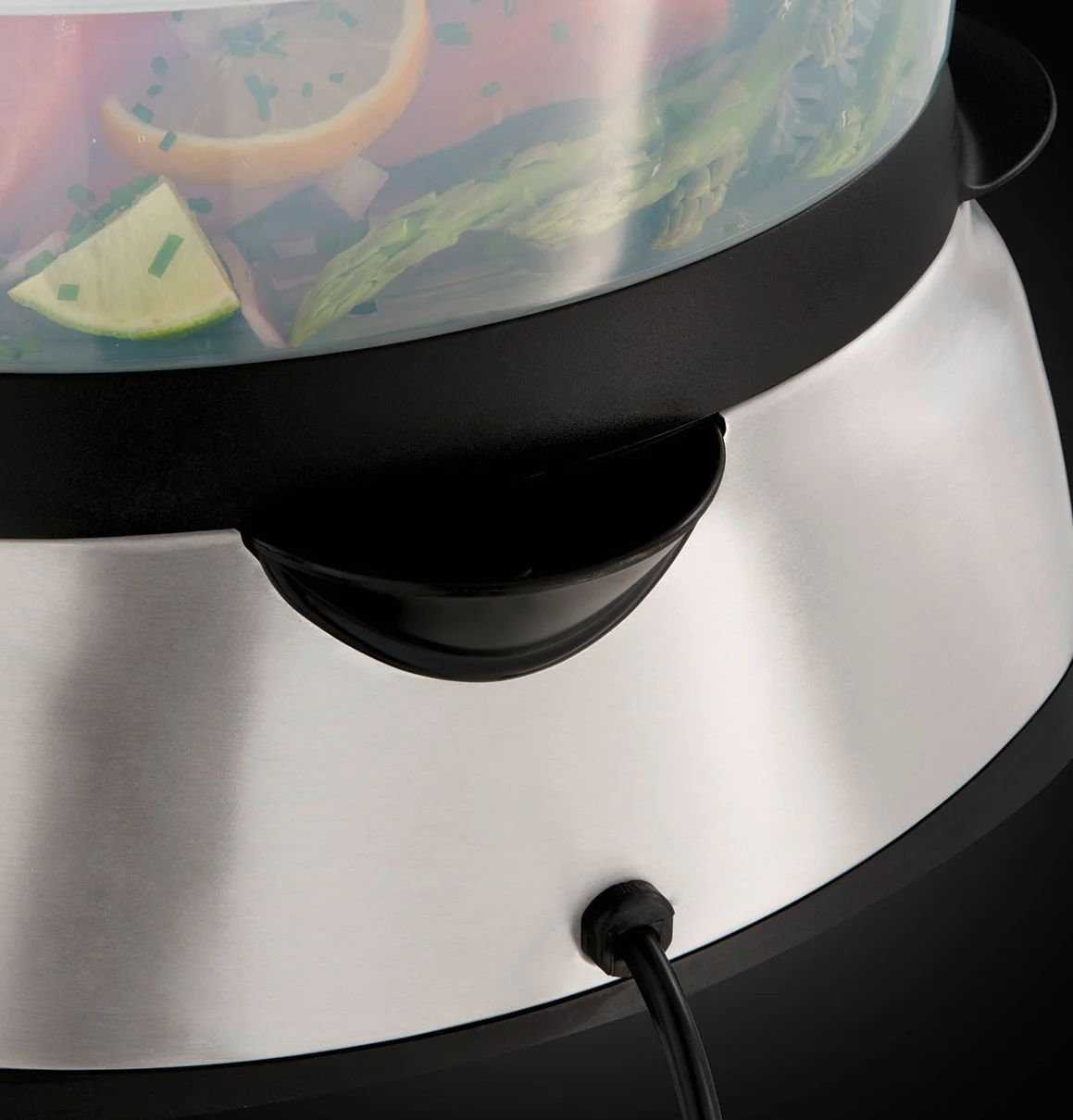 Russell Hobbs Parowar 10,5L cyfrowy wyświetlacz programowalny timer 3 pojemniki do gotowania na parze miska do ryżu 23560-56