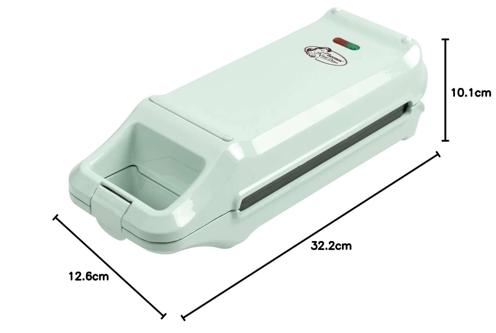Bestron Churros Maker, gofrownica na maks. 4 churros, styl retro, 700 W, Sweet Dreams, miętowy