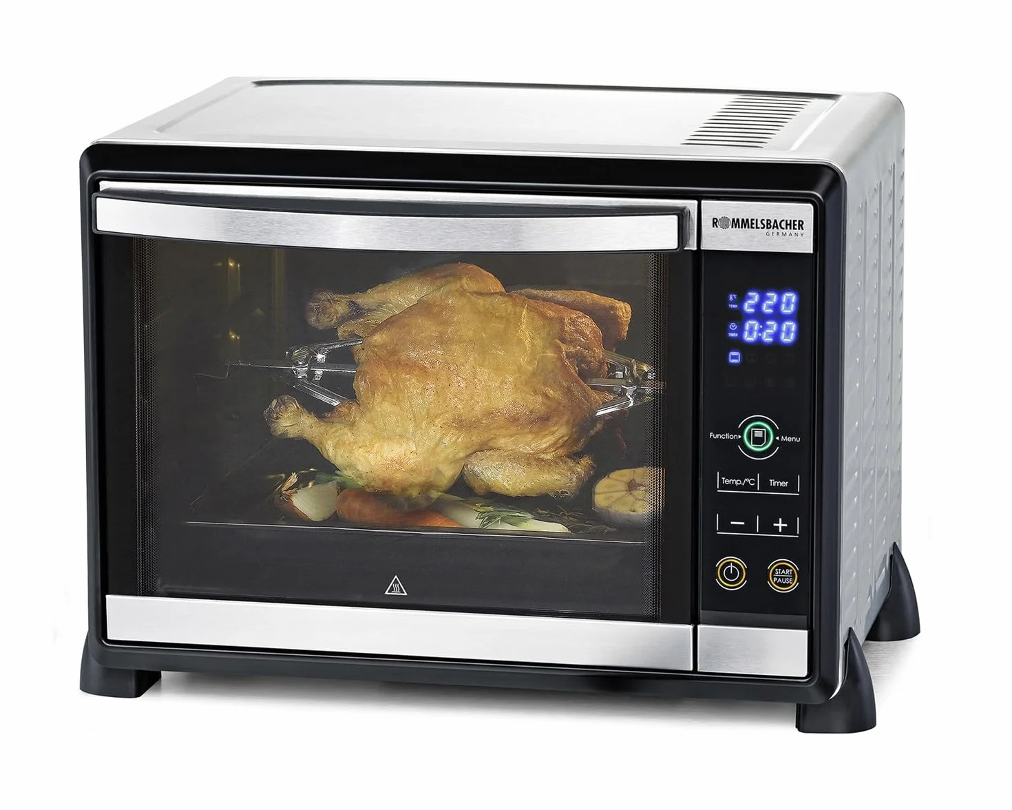 Rommelsbacher BG 950 Speedy mini piekarnik 30 l stal nierdzewna