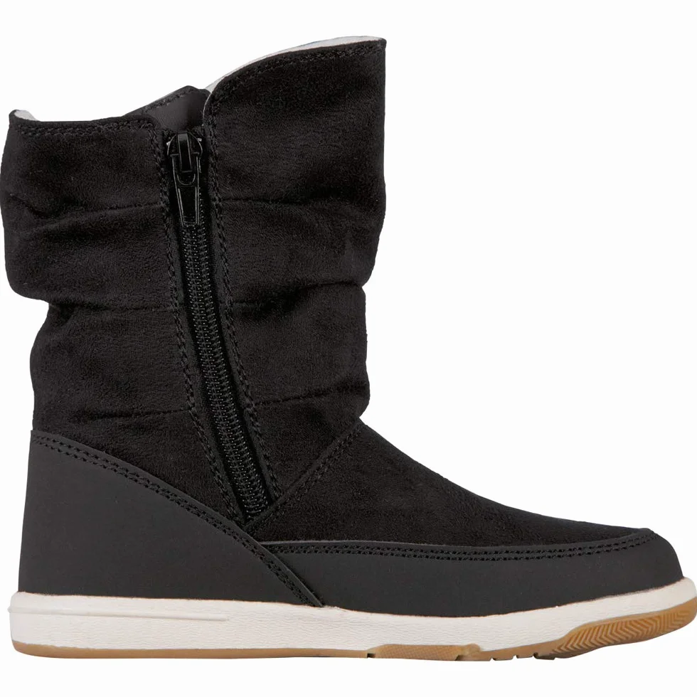 Kappa Chłopięce buty dziecięce unisex kremowe botki dziecięce, Czarny