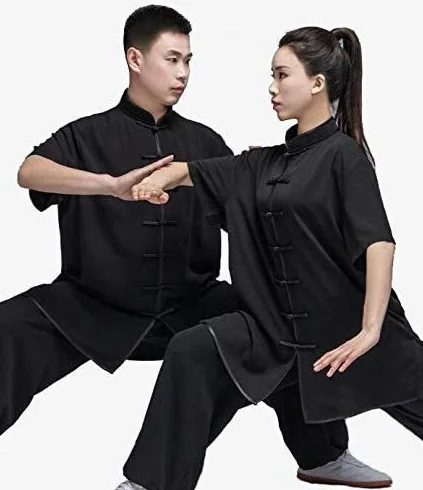 Tai Chi odzież sztuki walki mundury Tai Chi mundur odzież - chiński Taiji Qigong sztuki walki skrzydło Chun Shaolin Kung Fu Taekwondo tkaniny treningowe odzież spodnie chińskie Kung Fu