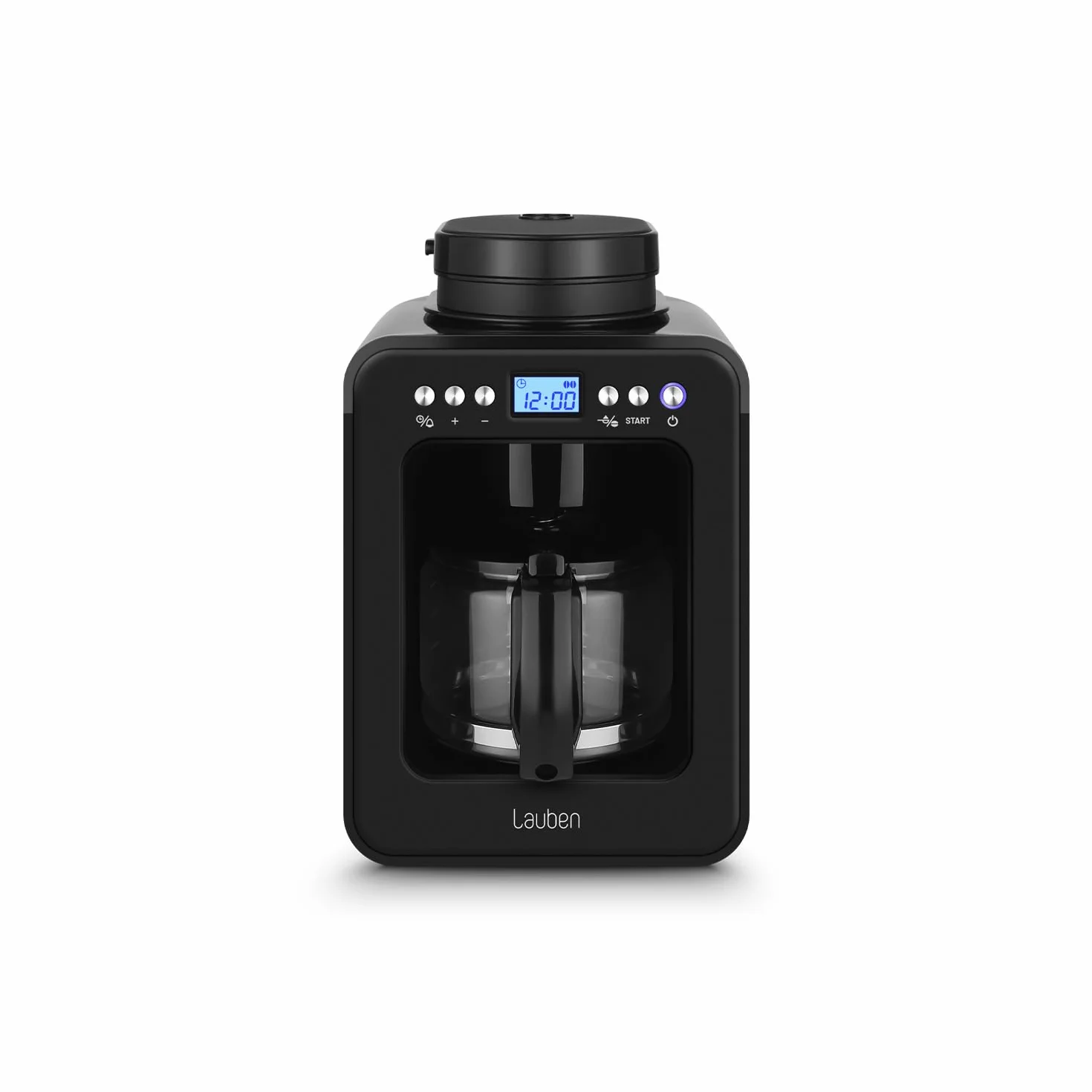 Lauben Grind&Drip Coffee Maker 600BB mały ekspres do kawy z wbudowanym młynkiem 0,56 l