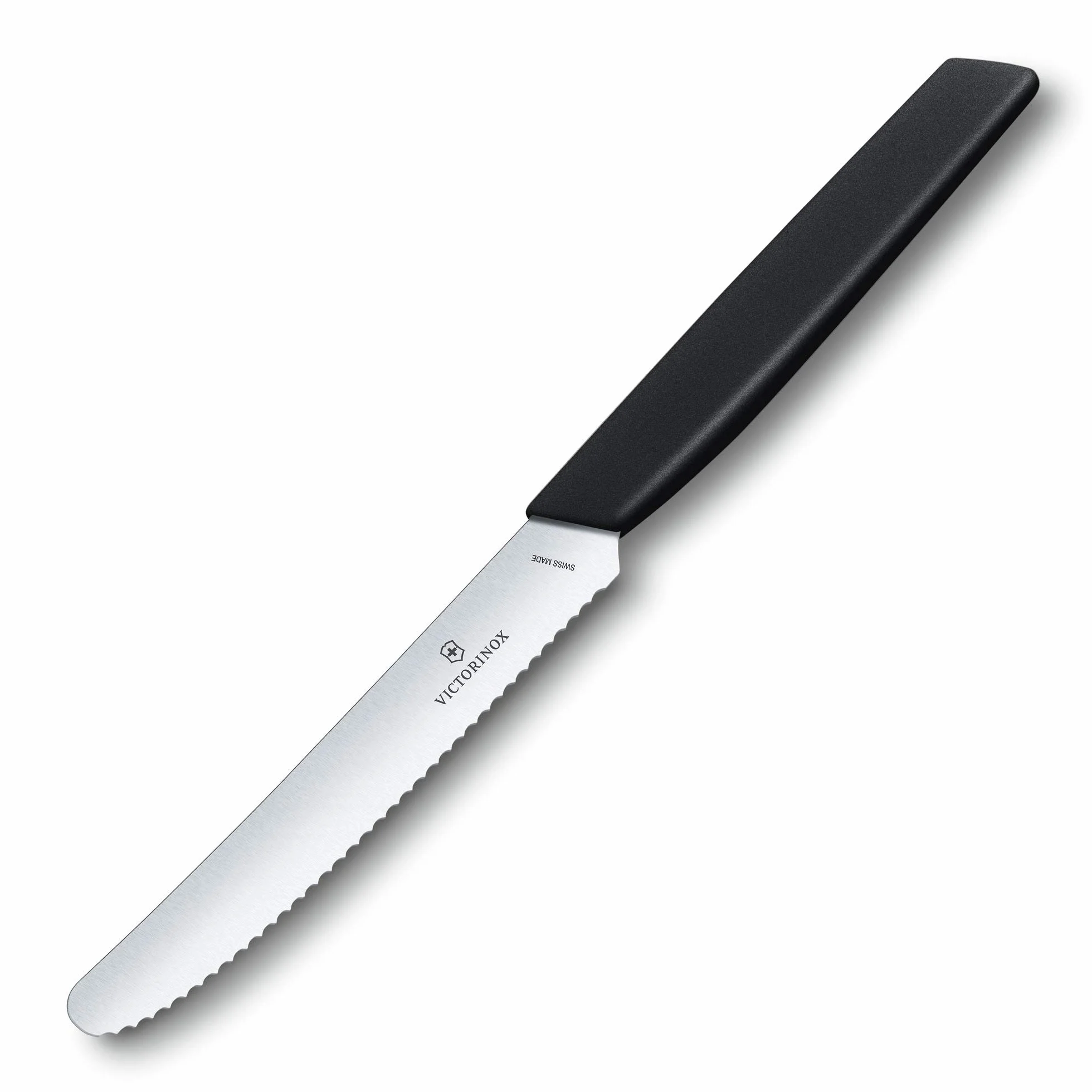 Victorinox Swiss Modern nóż do pomidorów 11 cm czarny