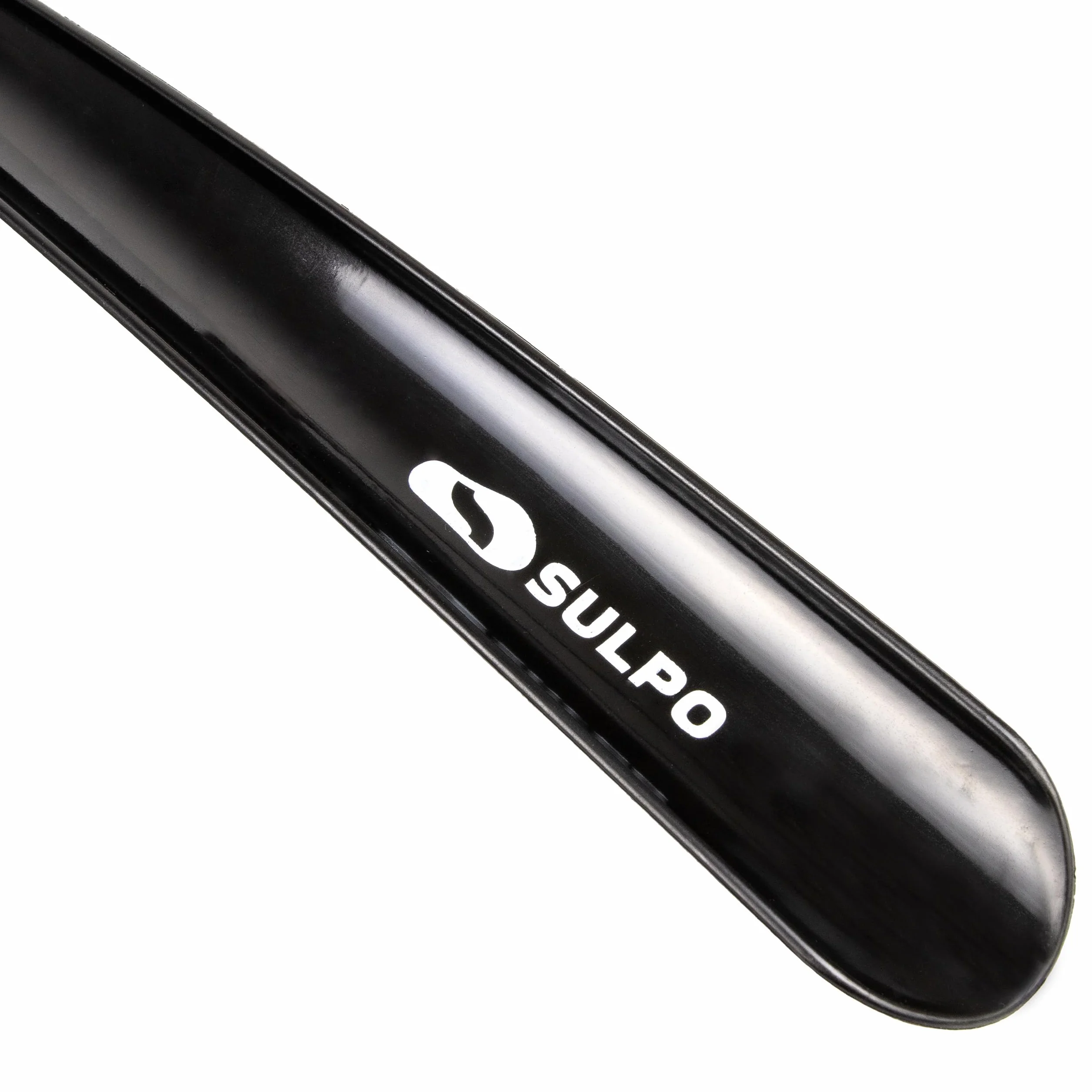 SULPO Łyżka do butów plastikowa - Długa łyżka do butów - Solidna i elastyczna - Z otworem do zawieszenia - Shoehorn - 42 cm