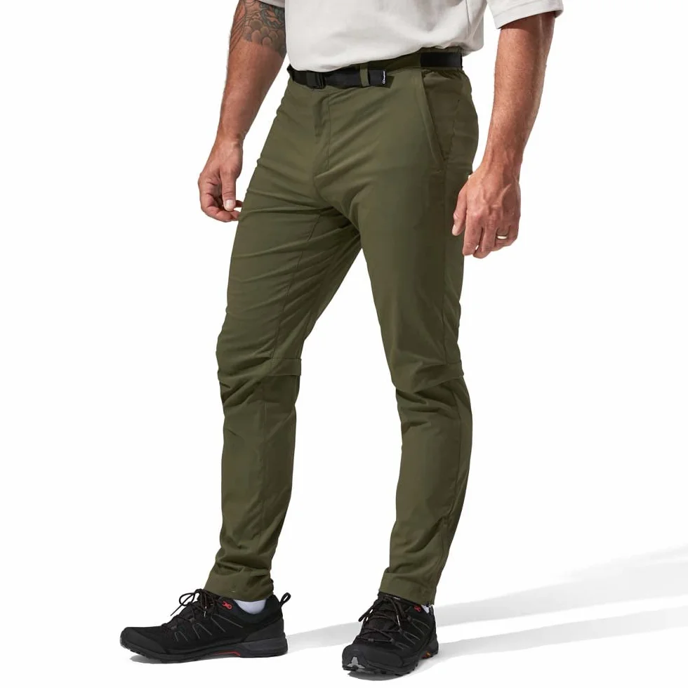 Berghaus Męskie tkane spodnie trekkingowe Lomaxx, zielone bluszcz, 38 regularne (81 cm)