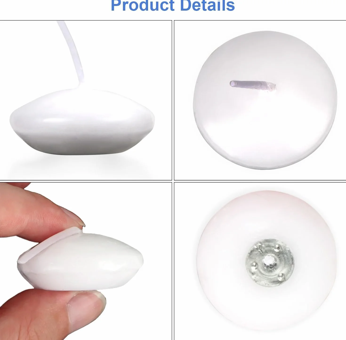 Białe pływające świece bezzapachowe tealight 30 sztuk do domu wesela SPA