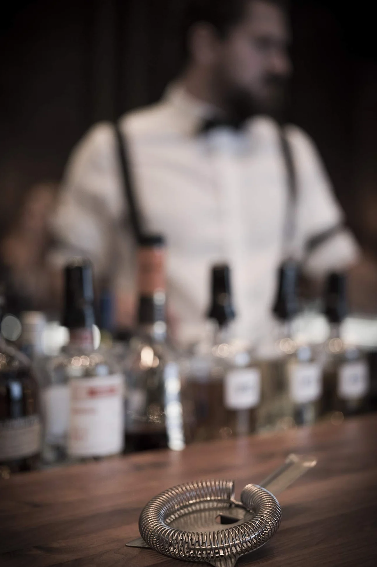 Buddy's Bar cedzak barowy Hawthorne do szklanek i shakerów bezpieczny dla żywności mycie w zmywarce