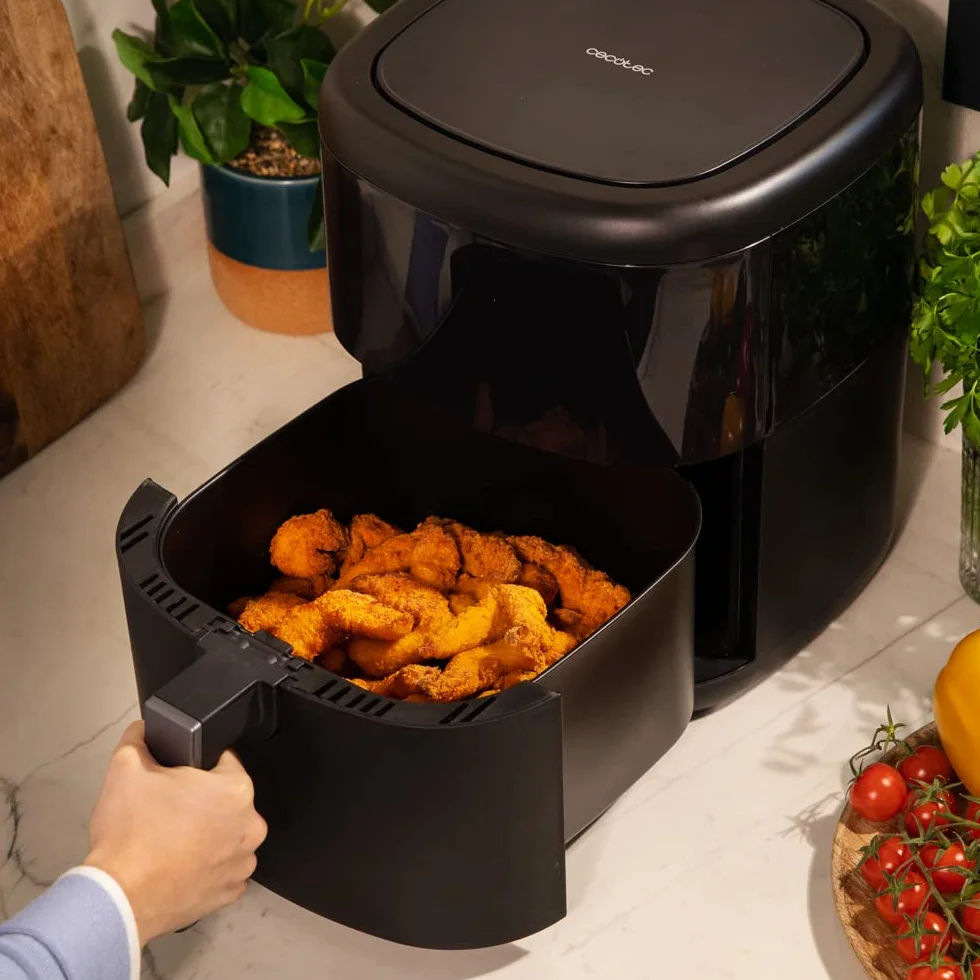 Cecotec Cecofry Bombastik 6000 Full Frytkownica Powietrzna, 6 l, Czarny