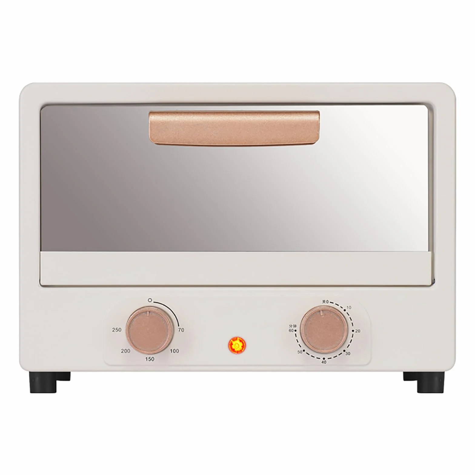 Mini piekarnik elektryczny 800W 15L 70-250℃ dwuwarstwowy do użytku domowego