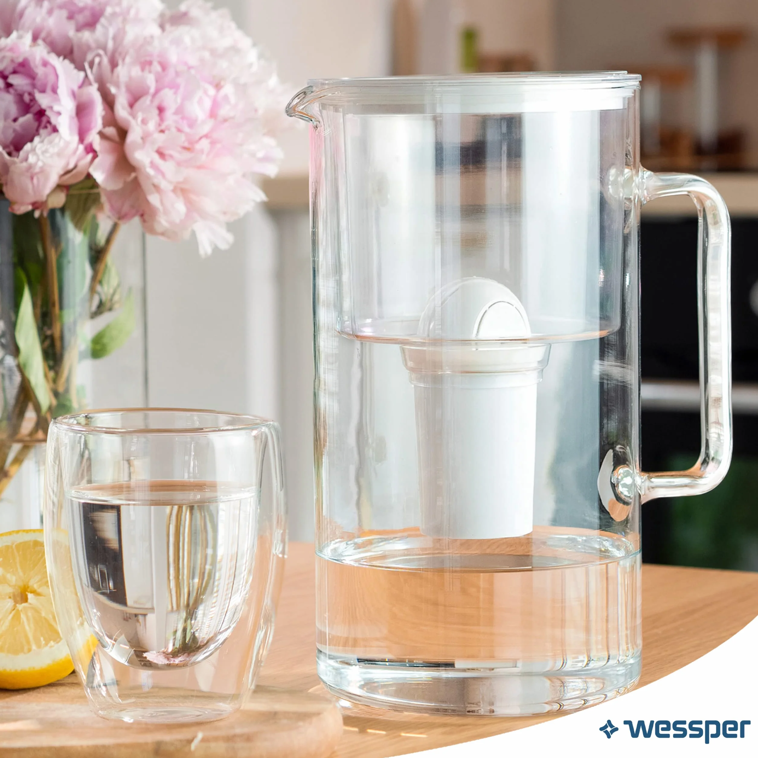Wessper AquaClassic wkłady filtrujące kompatybilne z Brita Classic, Dafi Classic 10 sztuk