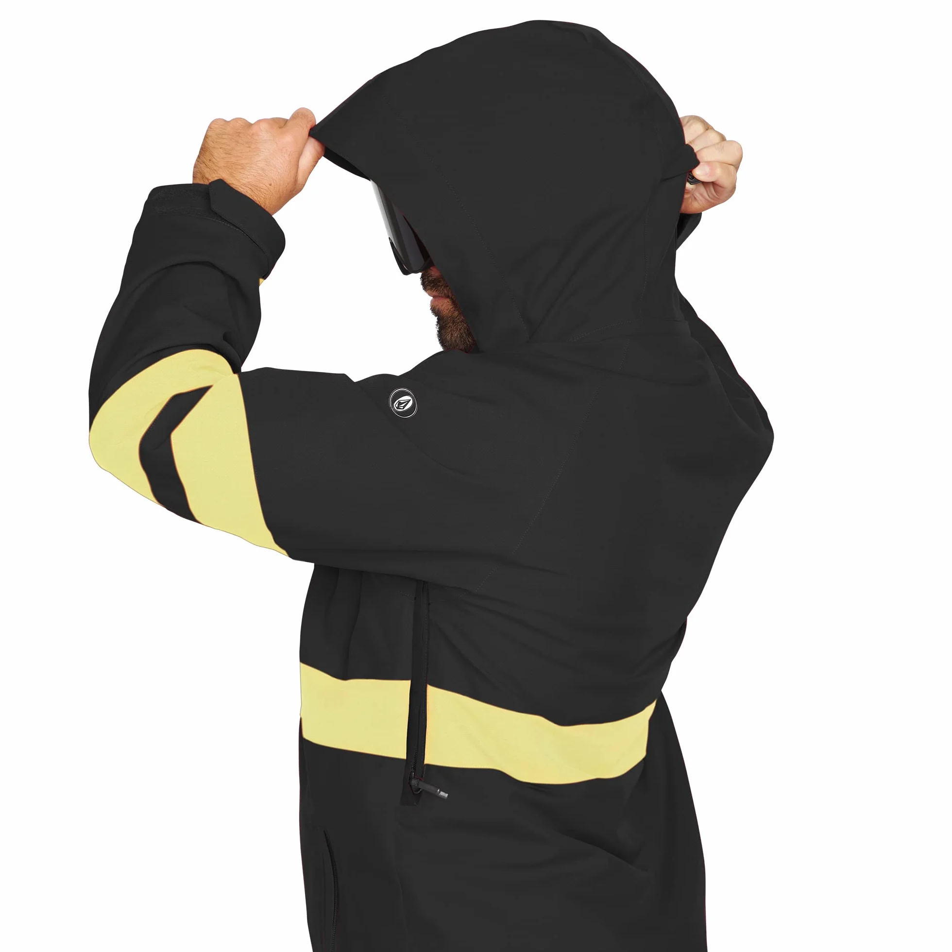 Volcom Męska kurtka Jp Ins, czarna, M, czarny, M