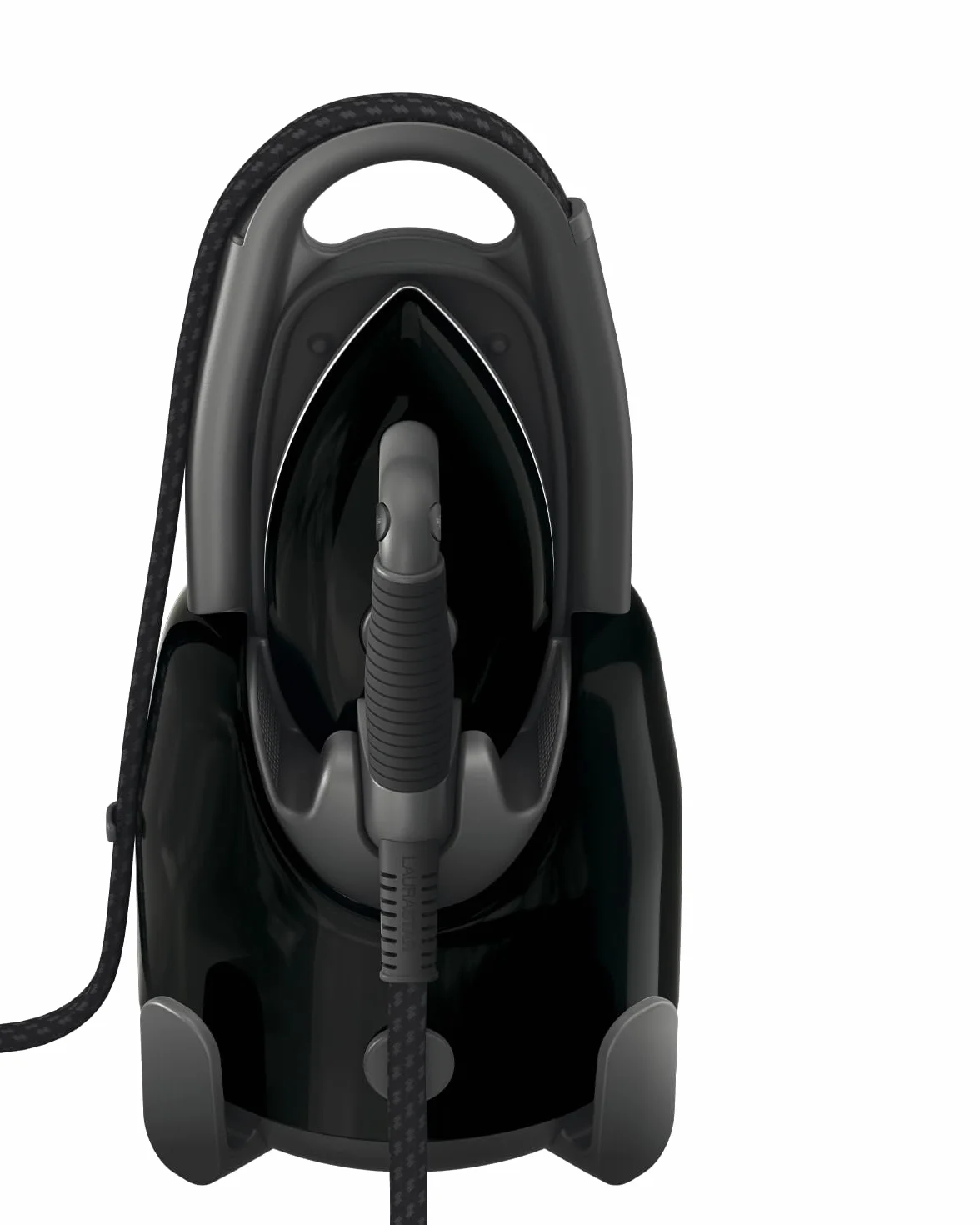 Laurastar Lift Plus Ultimate Black 3 w 1 stacja do prasowania z higieniczną parą, aluminiową podeszwą 3D