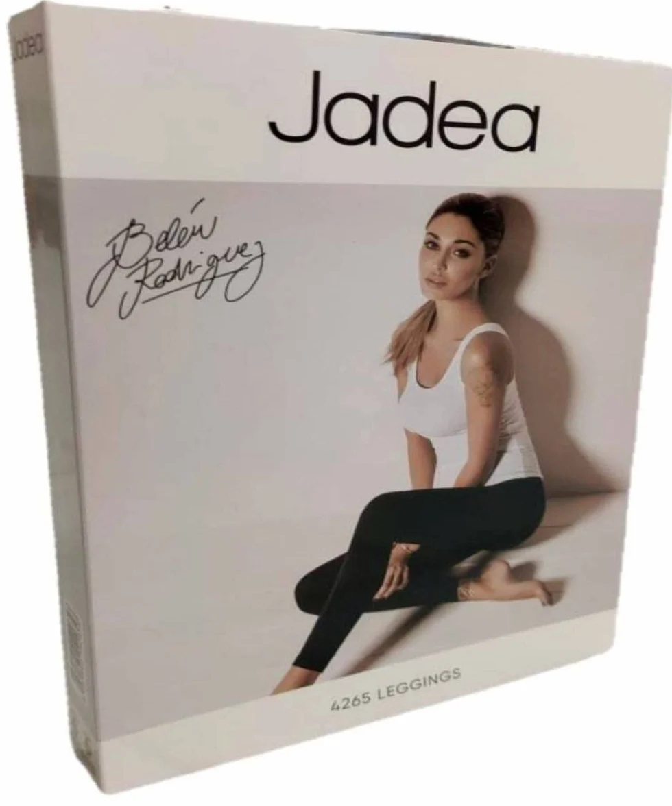JADEA - Legginsy Damskie 4265, Biały, L-XL
