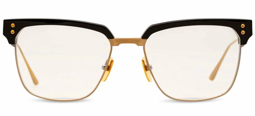 Dita FIRAZ Oprawki do Okularów Antique Gold Black 55/18/142 unisex