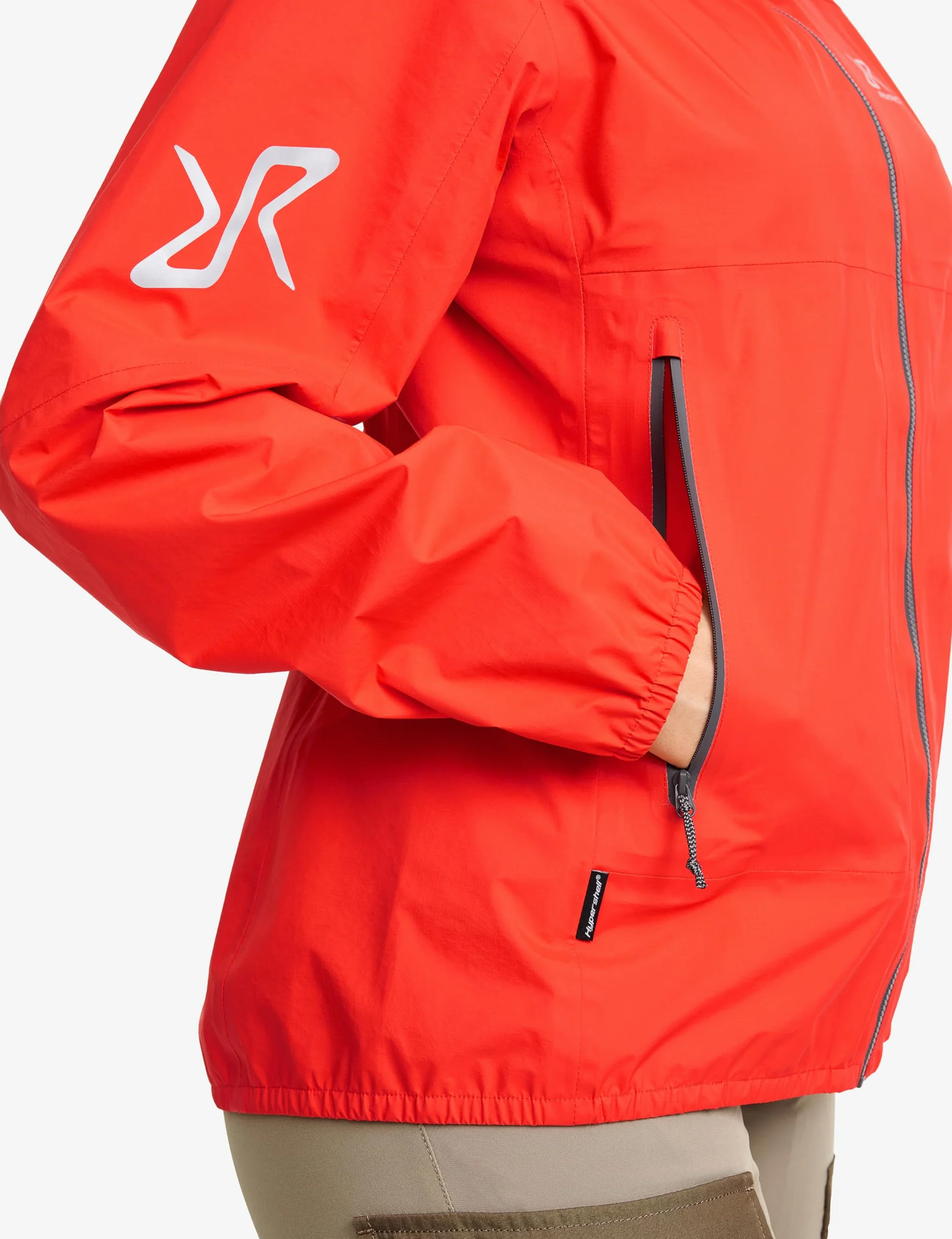 RevolutionRace Arcade 3L Lightweight Jacket Damska, Wodoodporna Kurtka, łatwa do spakowania wiatrówka na wędrówki