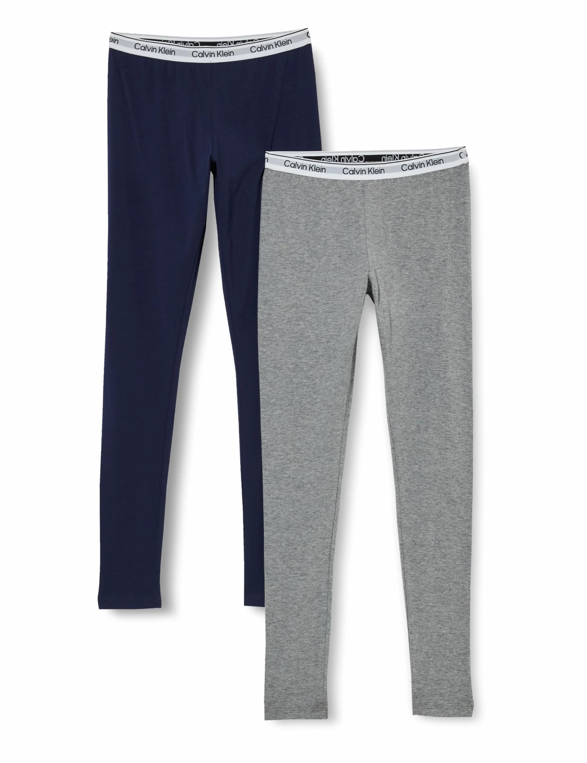 Calvin Klein Legginsy 2pk G80g800719 - Inne pończochy do bielizny i bielizny nocnej Dziewczynki