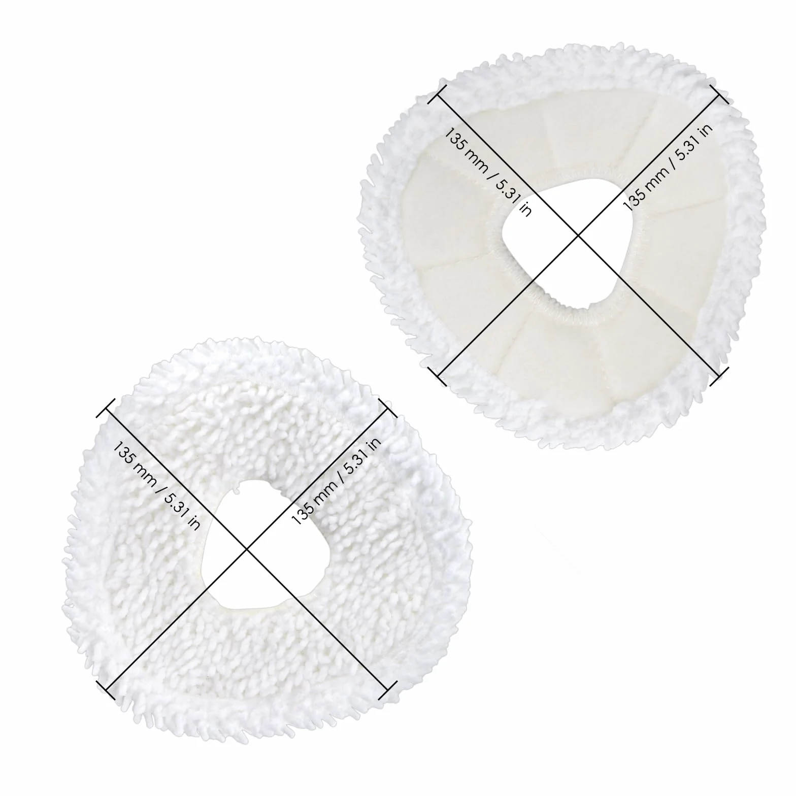 Narwal Freo Z Ultra wymienne podkładki do mopa kompatybilne z Freo X Ultra/Freo X Plus/Freo Pro X Ultra/Z10/T10/J3/J4/J5/R10 Robot Vacuum