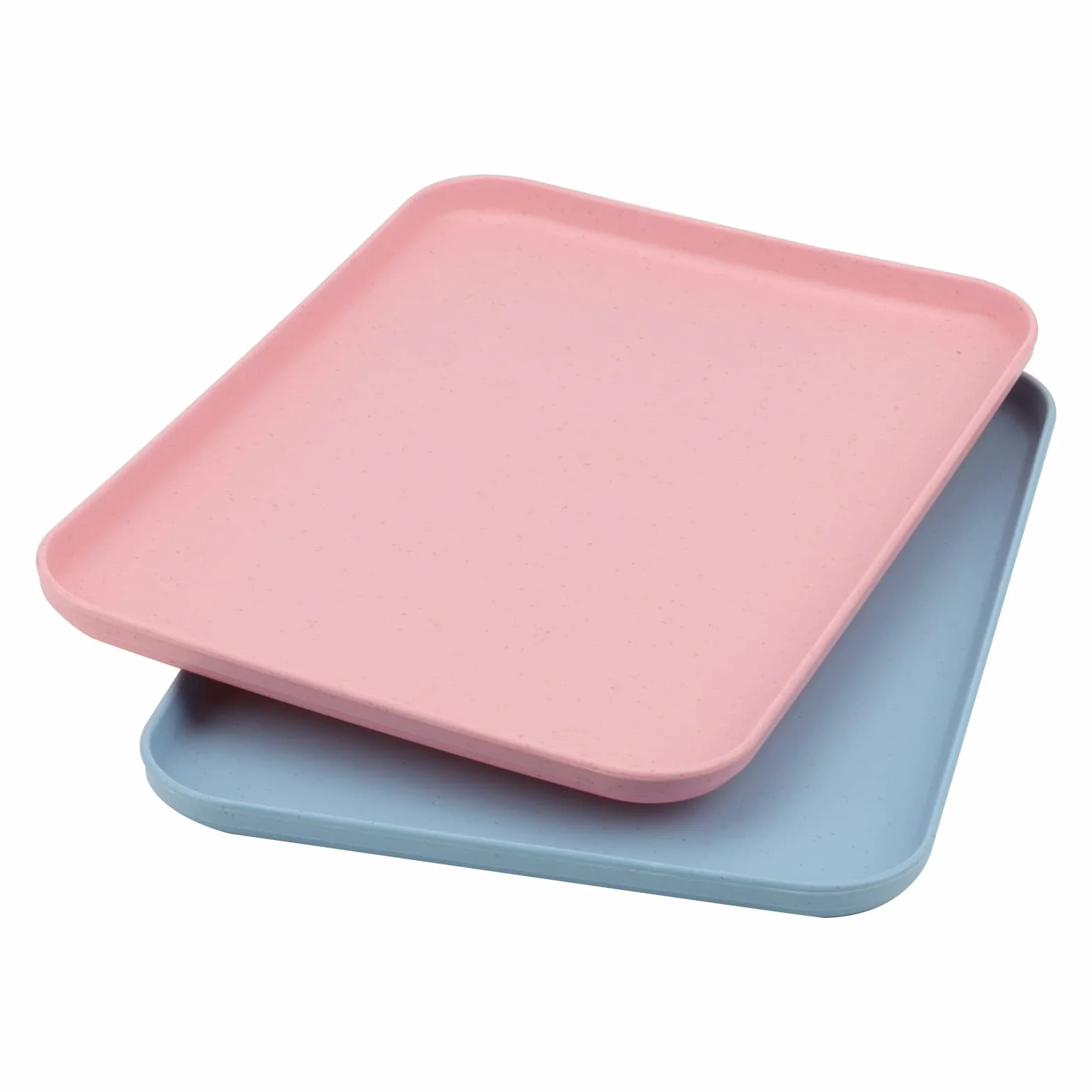 KEILEOHO plastikowa taca fast food 31x22 cm prostokątna do serwowania 6 sztuk