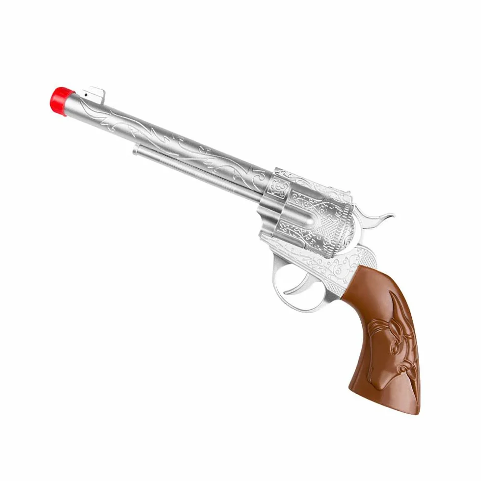 Boland 54339 - pistolet szeryf, rozmiar około 29 cm, atrapa, broń, policja, dziki zachód, kowboj, kostium, karnawał, impreza tematyczna
