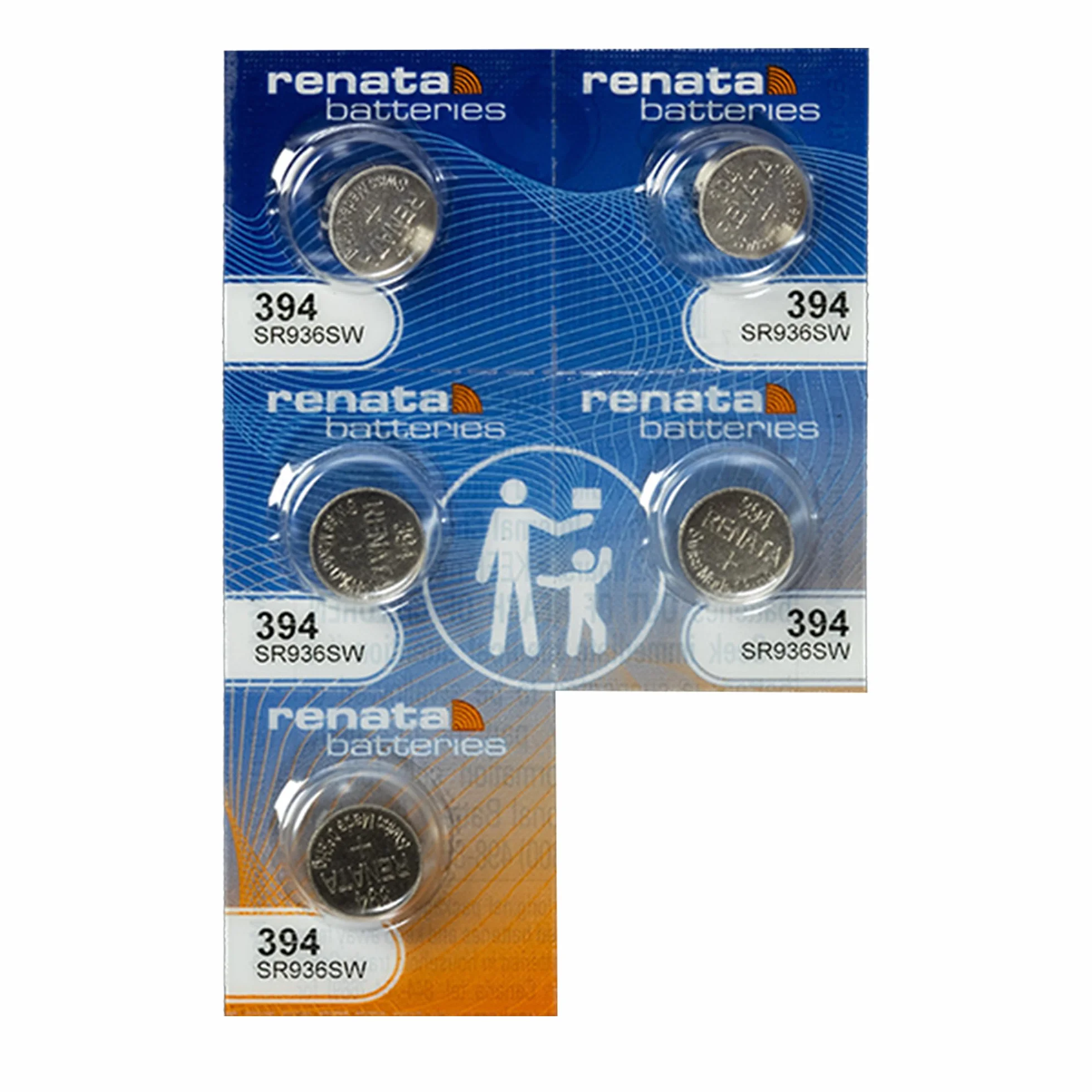 Renata Renata Fait-Swiss 394 lub SR936SW lub AG9 1,5 V szybki statek (5 x 394 lub SR 936 SW)