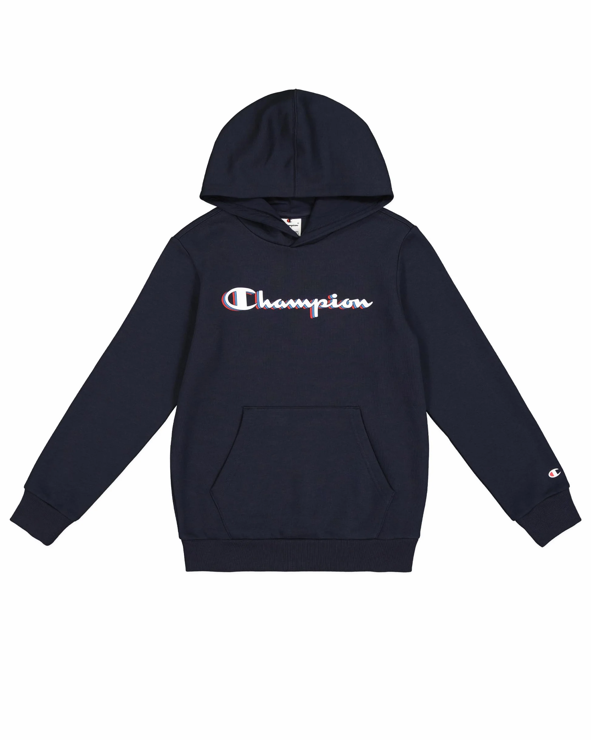 Champion Chłopięca dziedzictwo chłopca - bluza z kapturem z dużym logo, niebieska, 15-16 lat, Niebieski (Bs501), 15-16 Lat