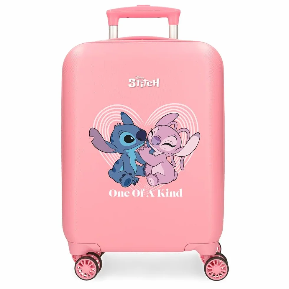 Disney Walizka dziecięca Sztywny zamek szyfrowy z bocznym 4 kółkami Bagaż podręczny wykonany jest z ABS, twardego i lekkiego materiału, One Of A Kind, walizka kabinowa, One Of A Kind, Valigia da
