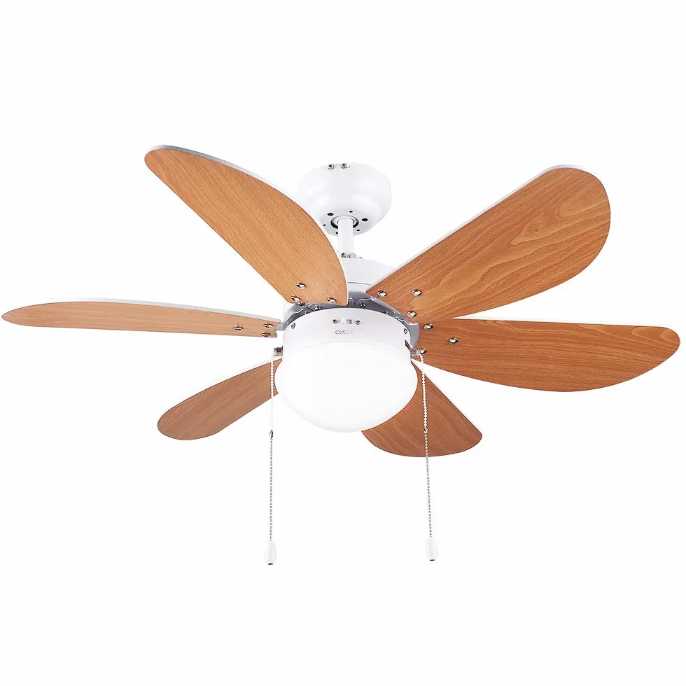 Cecotec Wentylator sufitowy EnergySilence Aero 360, 50 W, średnica 91 cm, 6 łopatek, 3 prędkości, funkcja zimowa
