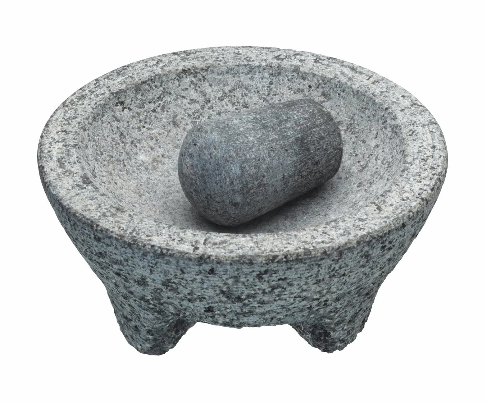 KitchenCraft zestaw moździerzy i tłuczków granitowy 20 cm szary