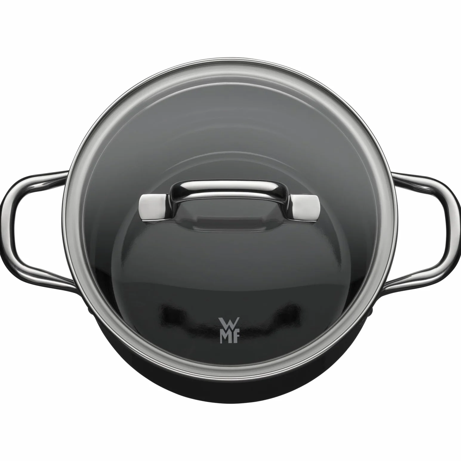 Wmf Fusiontec Essential Zestaw Garnków, Ceramika, Czarny, 3 elementy