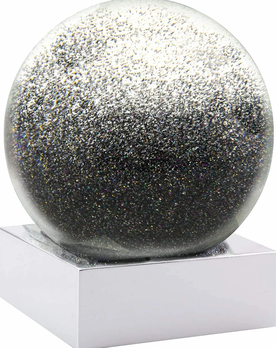 CoolSnowGlobes Eclipse kula ziemska z motywem zaśnieżonego nocnego nieba