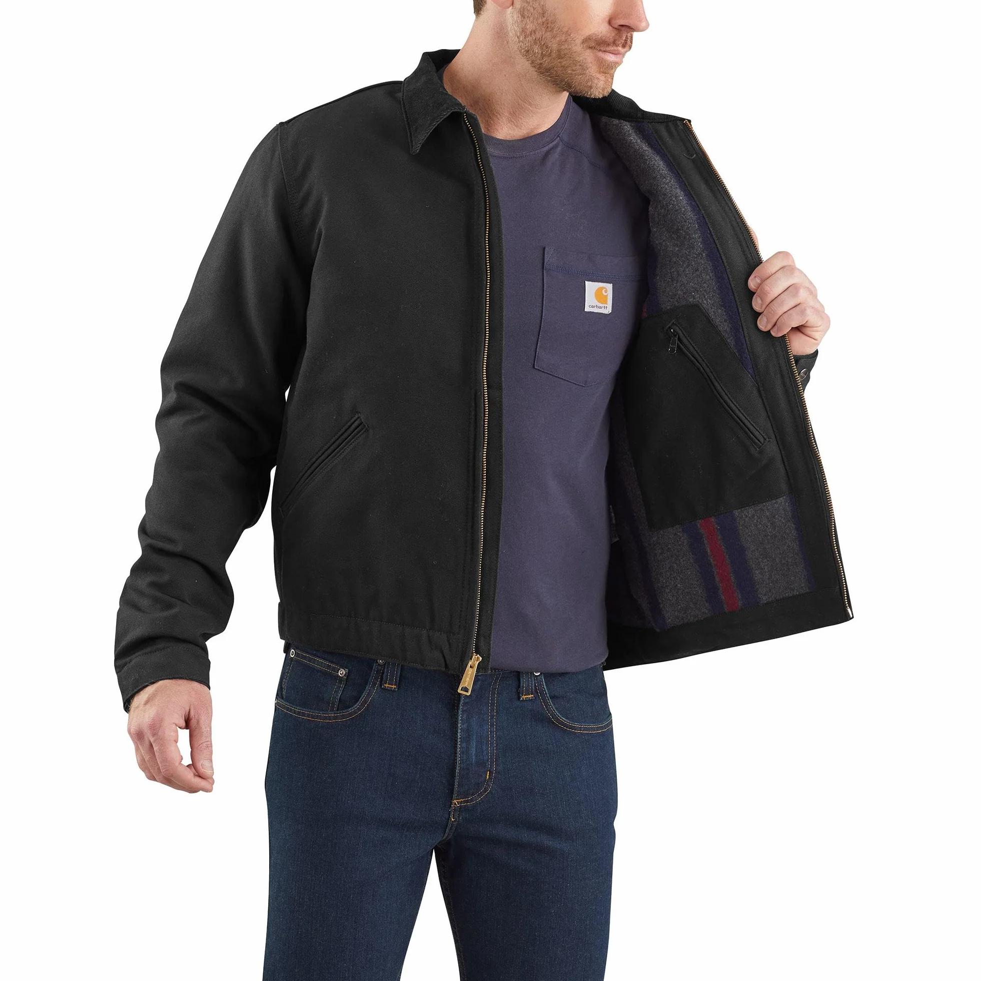 Carhartt Duck Detroit Jacket odzież robocza Mężczyźni