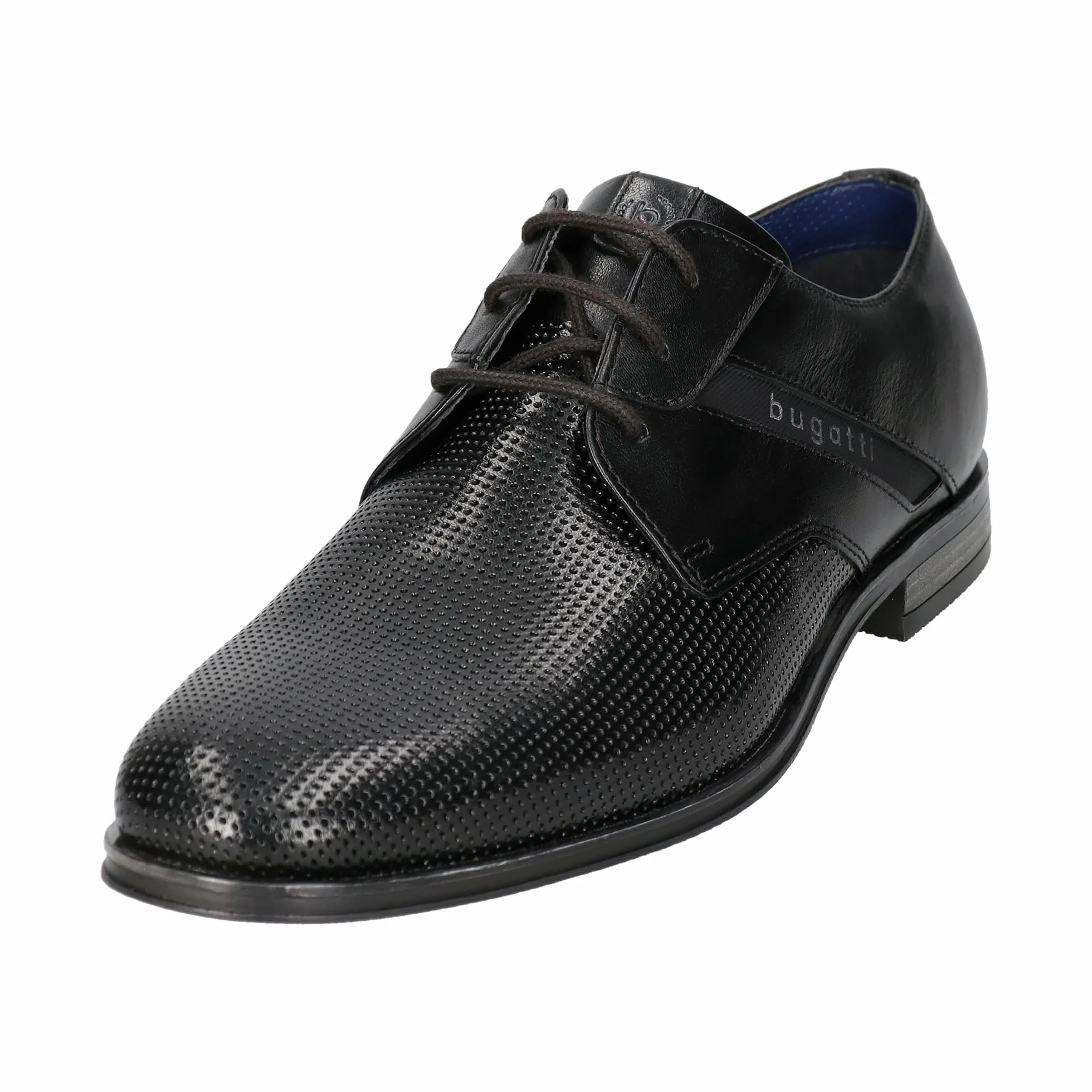 bugatti Męskie buty biznesowe, sznurowane