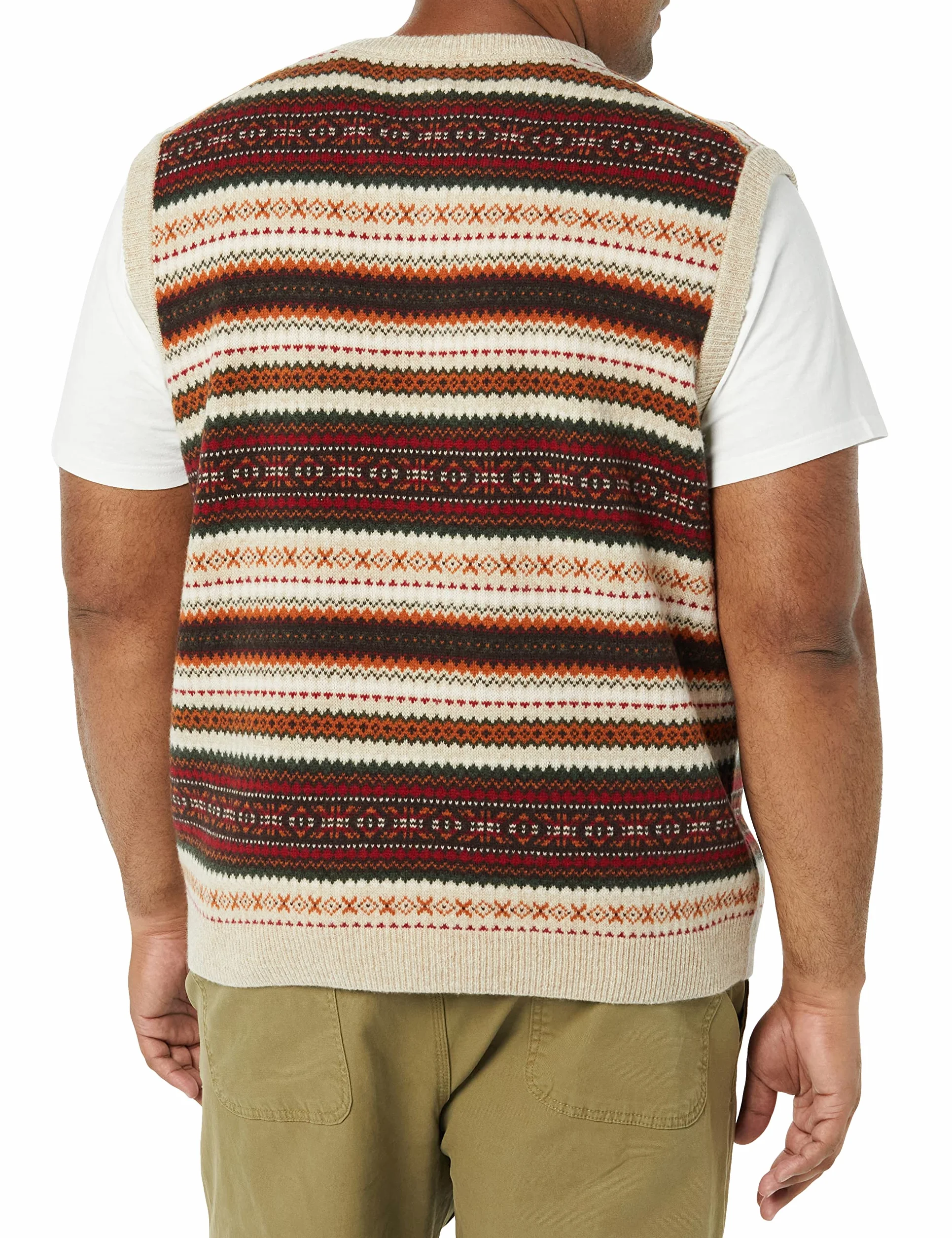 Amazon Essentials Mężczyźni Kamizelka z wełny jagnięcej (wcześniej Goodthreads)