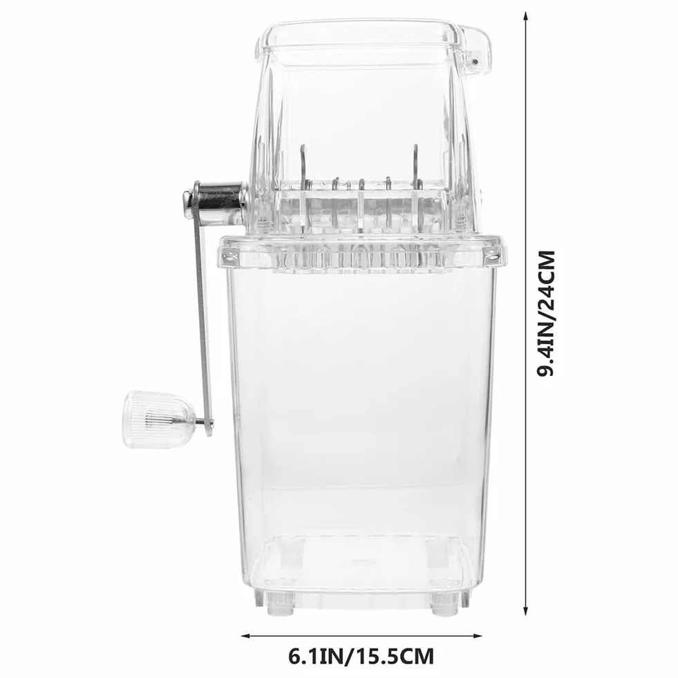 Przenośna ręczna kostkarka do lodów 2 l Ice Crusher Shaver