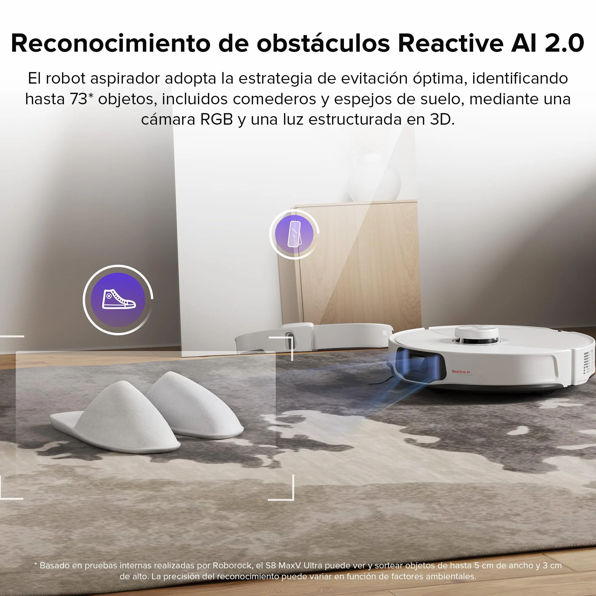 Roborock S8 MaxV Ultra Robot Odkurzający z Funkcją Mopowania, 10 000 Pa, Podnoszona Szmatka